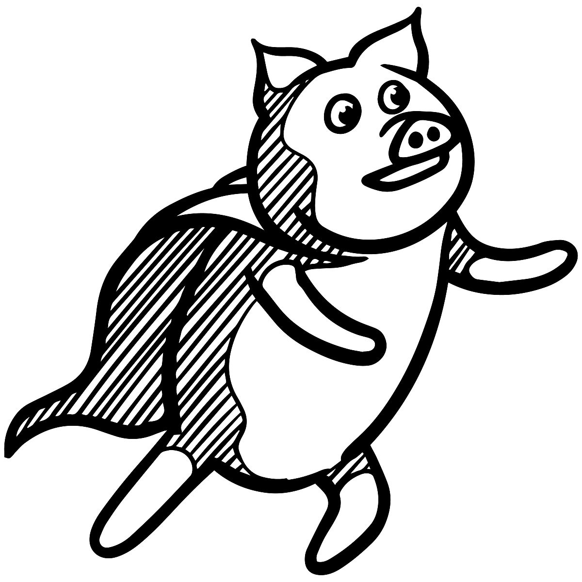 如何画猪: 简单易学,一步一步教你画