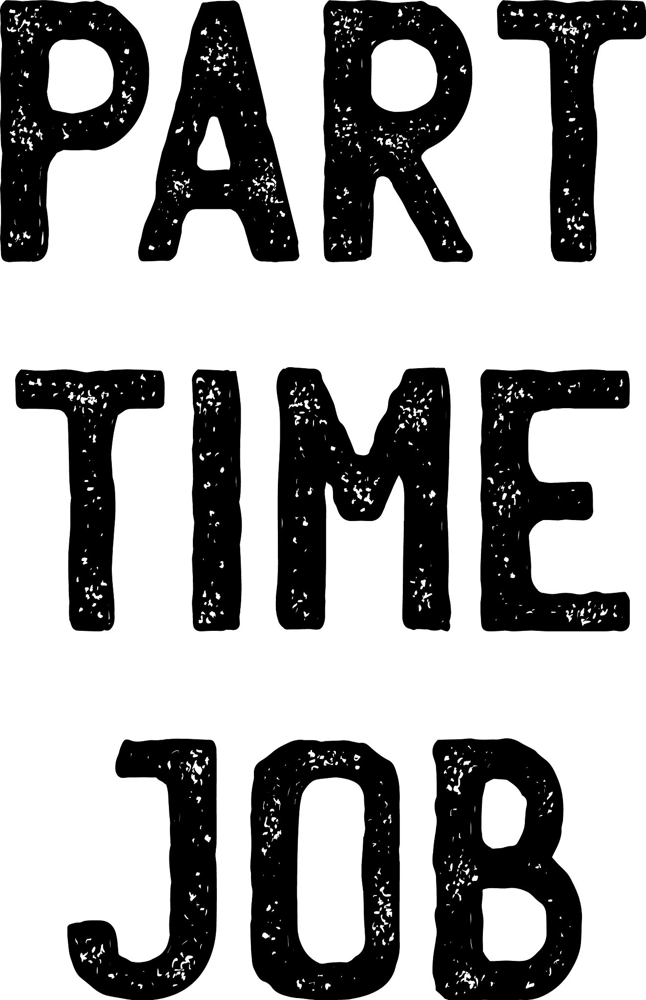 part time job stamp