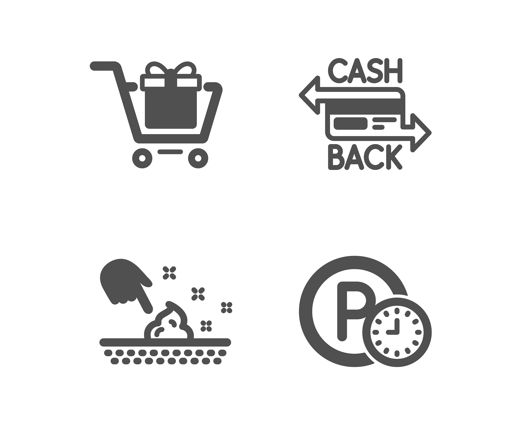 shopping cart cashback card and skin moisture