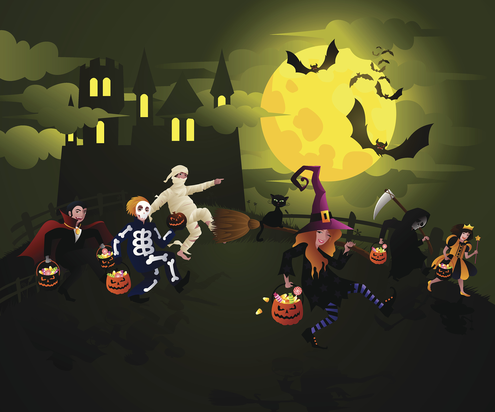 校园万圣节活动的线上宣传方案具体步骤。