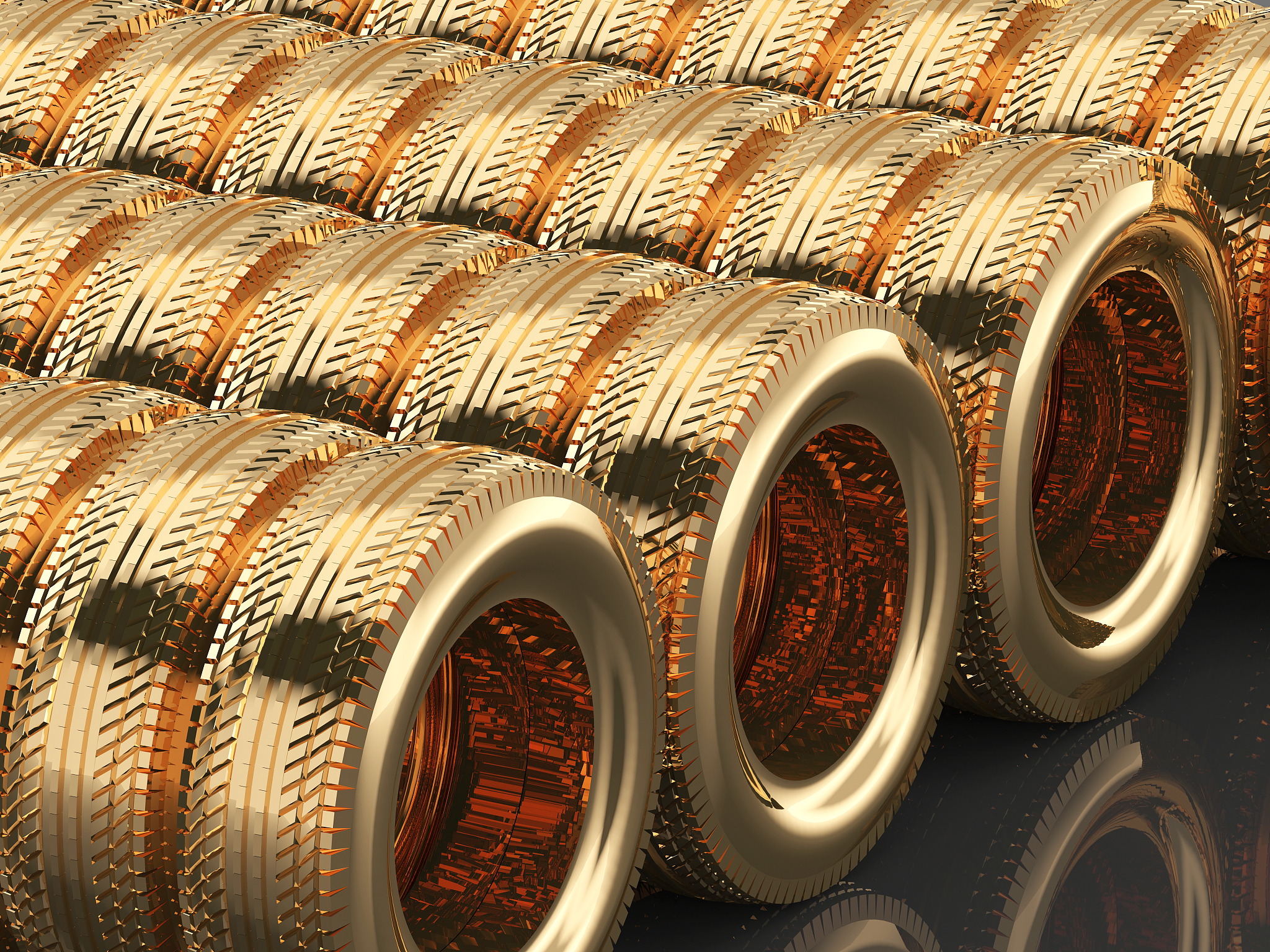 轮胎内钢帘线电镀黄铜的原理