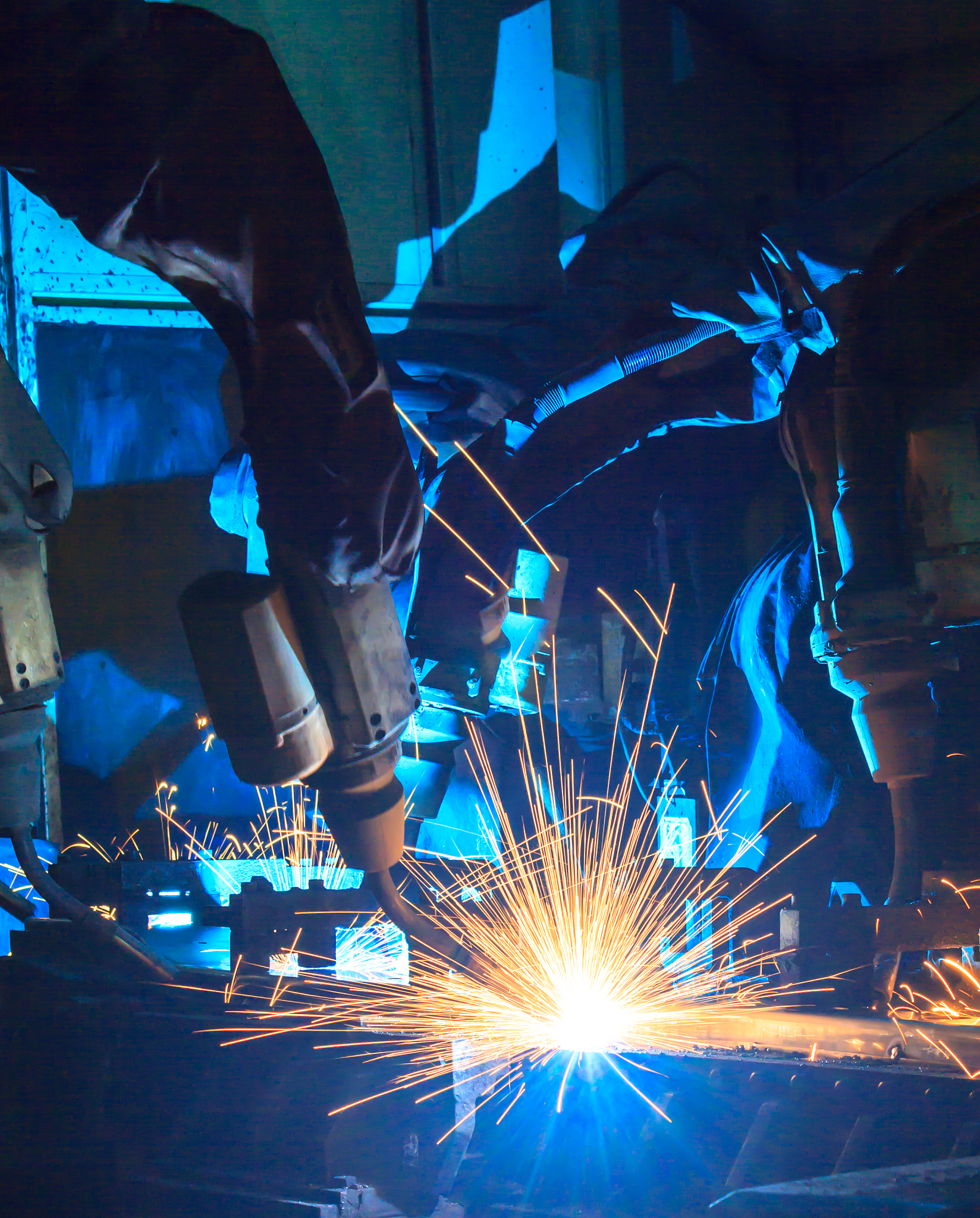 robots welding