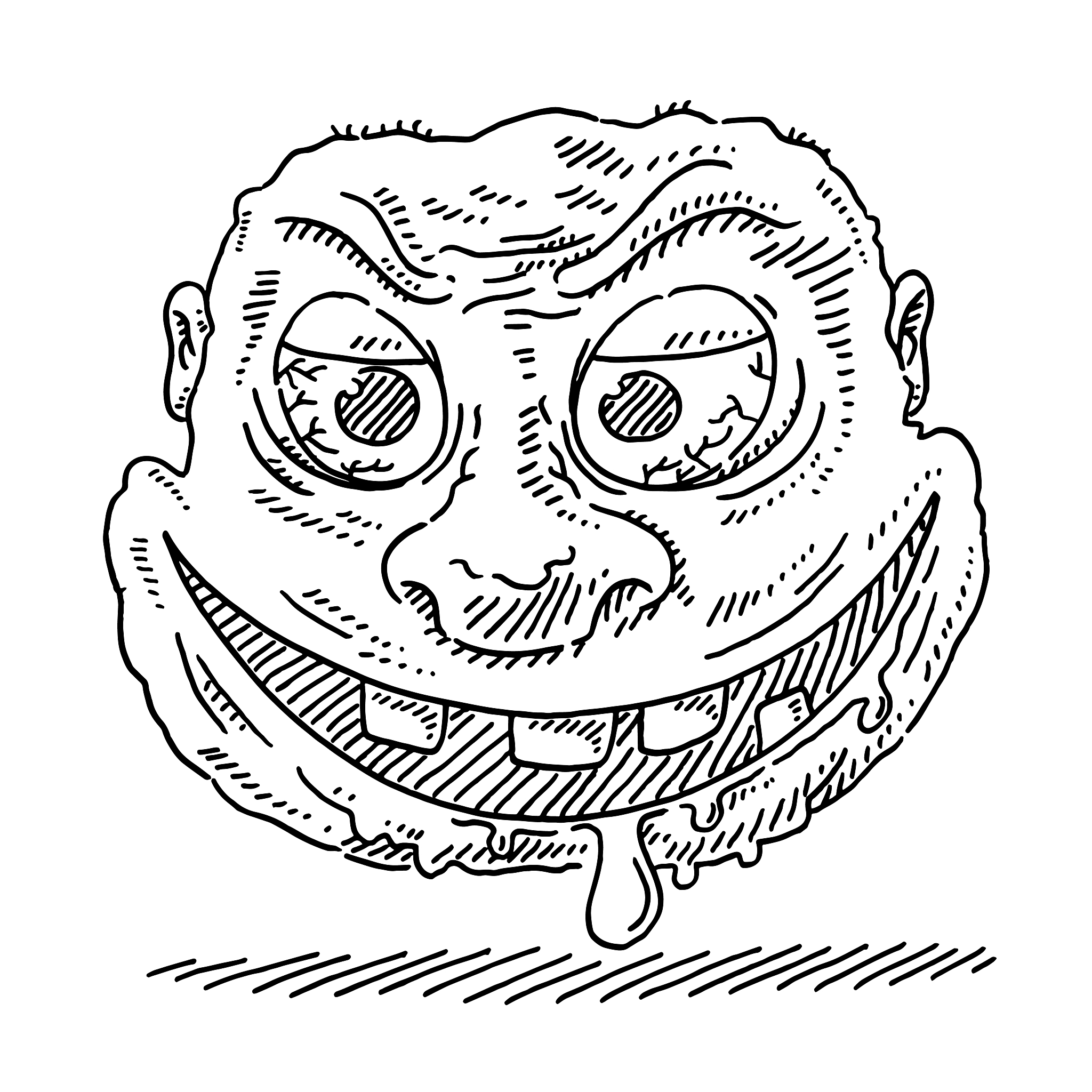 怪兽的眼睛：形状、特征和恐怖描述