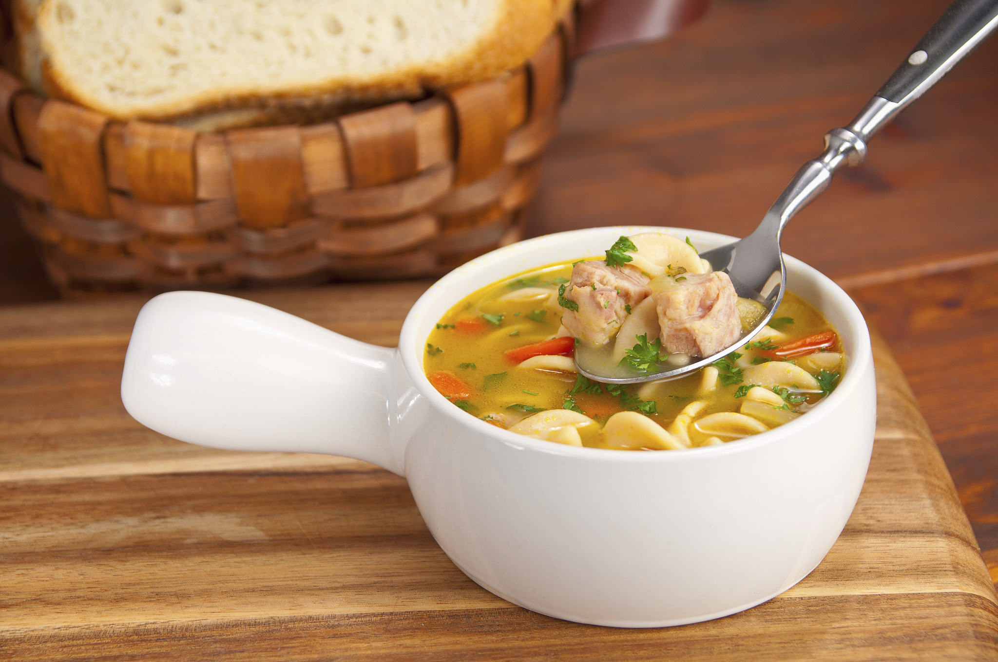 chunky chicken soup