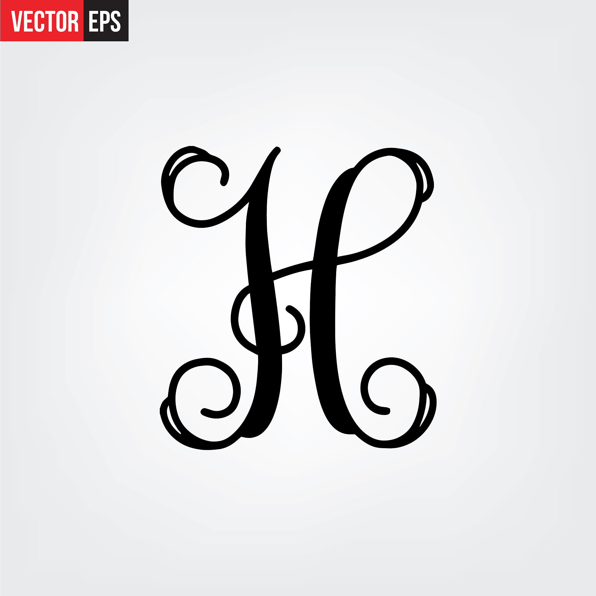 elegant alphabet letters font