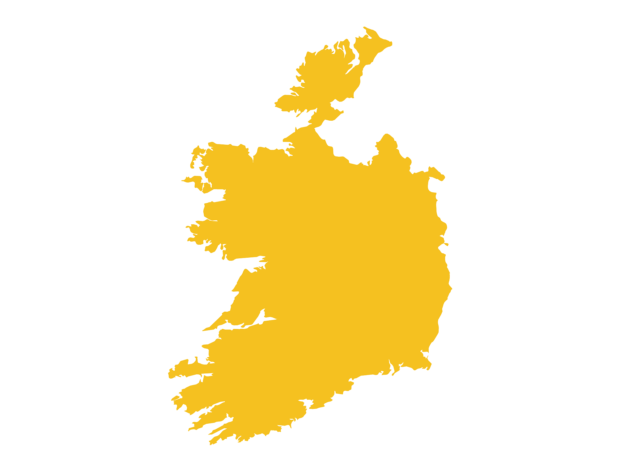 ireland map