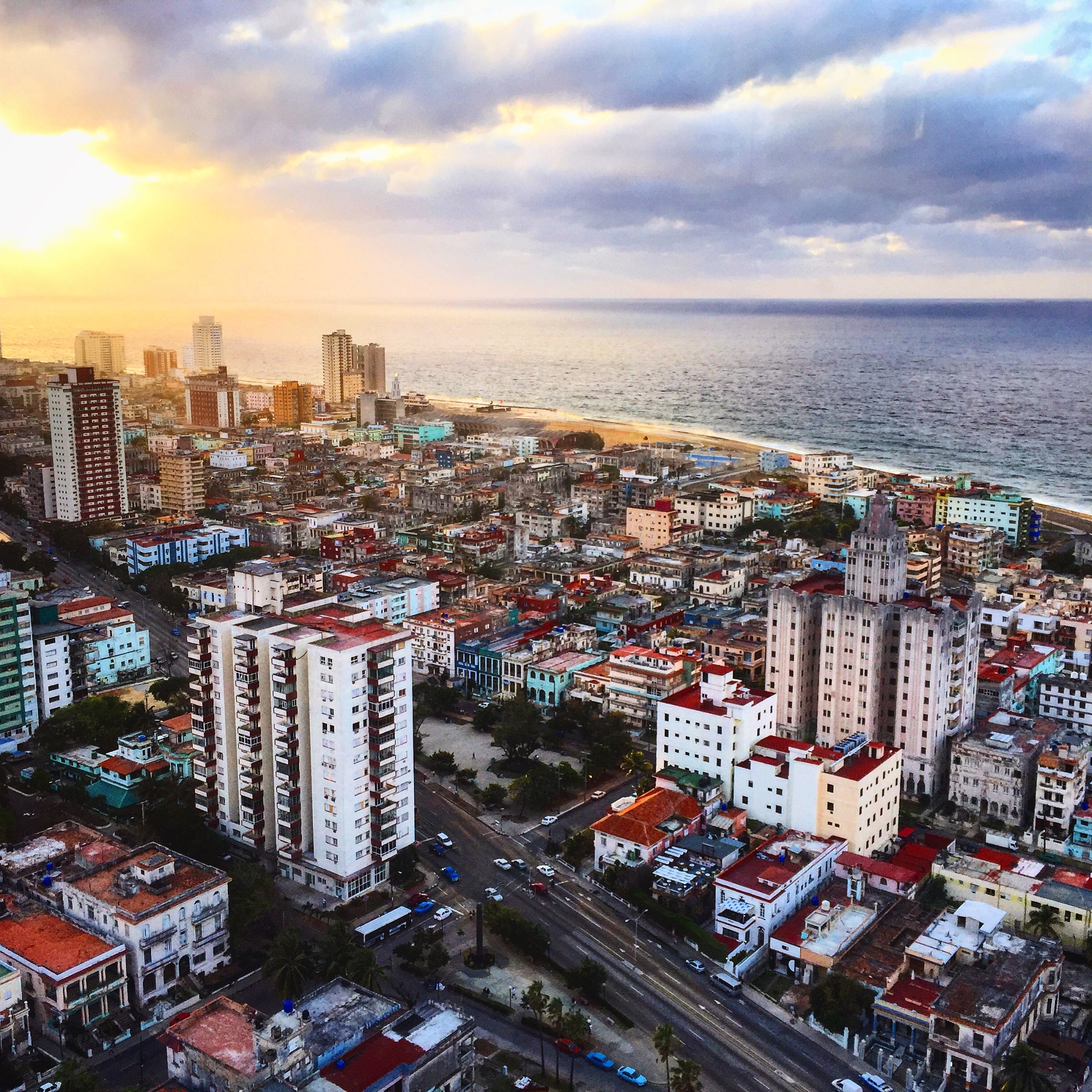 skyline of la havana city in cuba