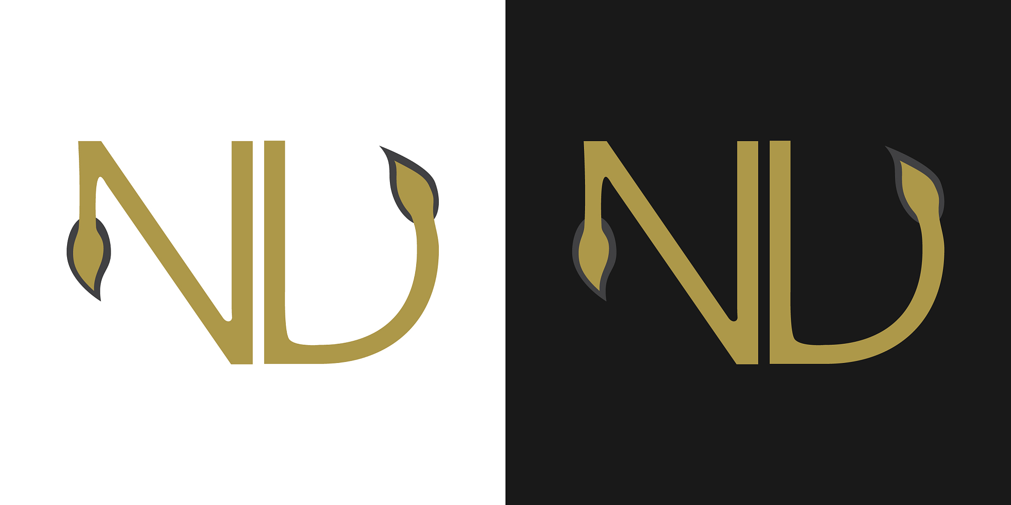 nd logo monogram