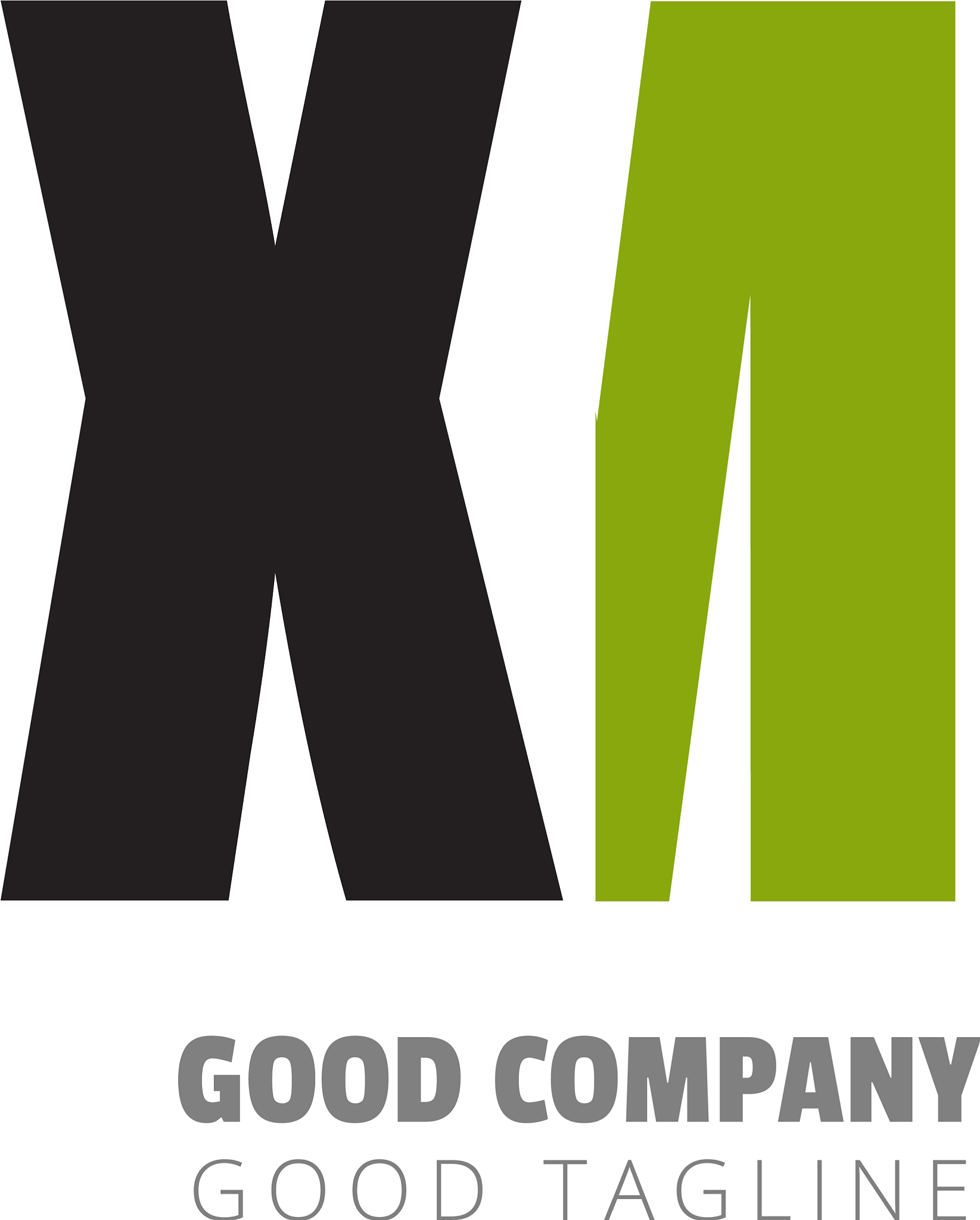 initial letter design logo