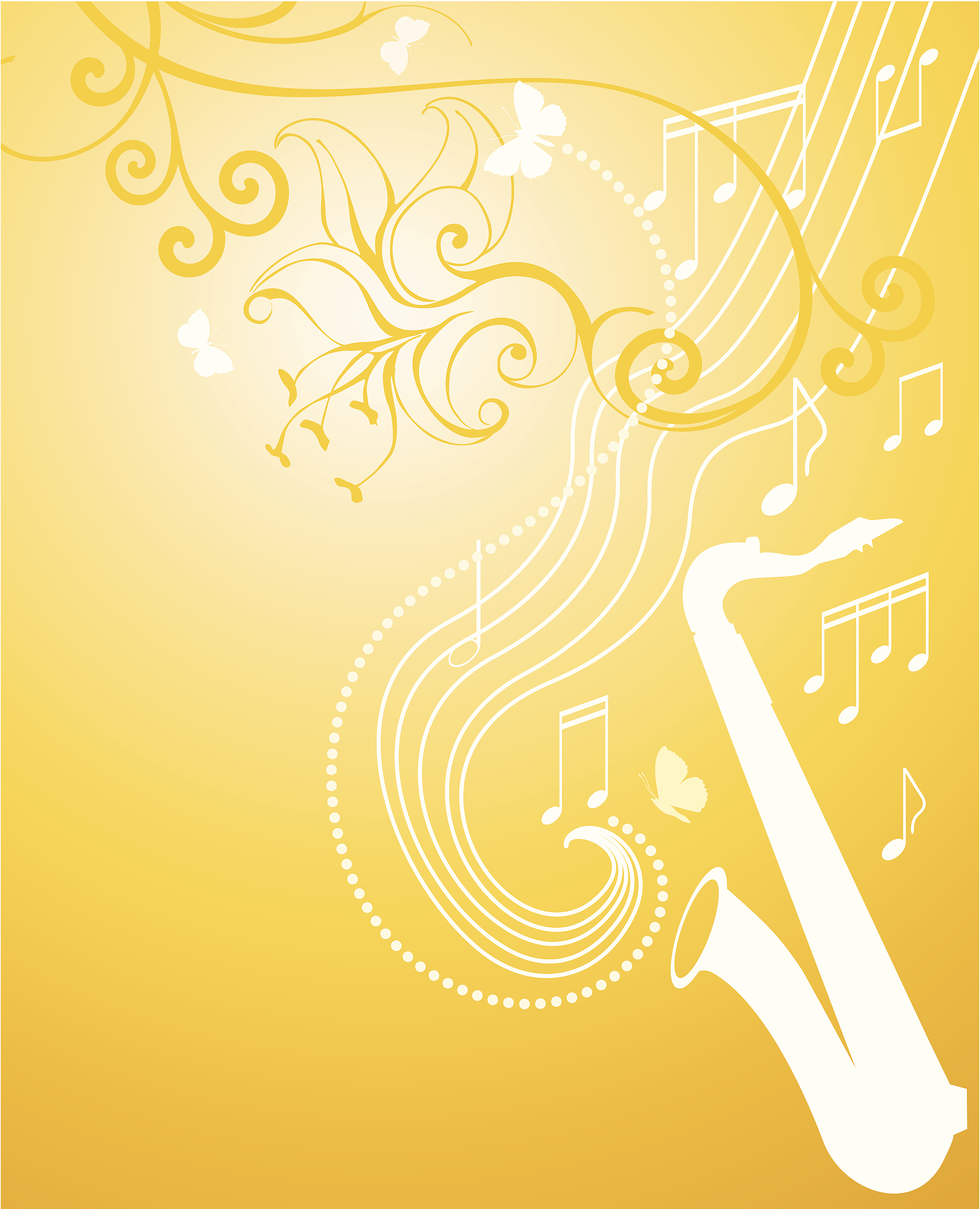saxophone music.