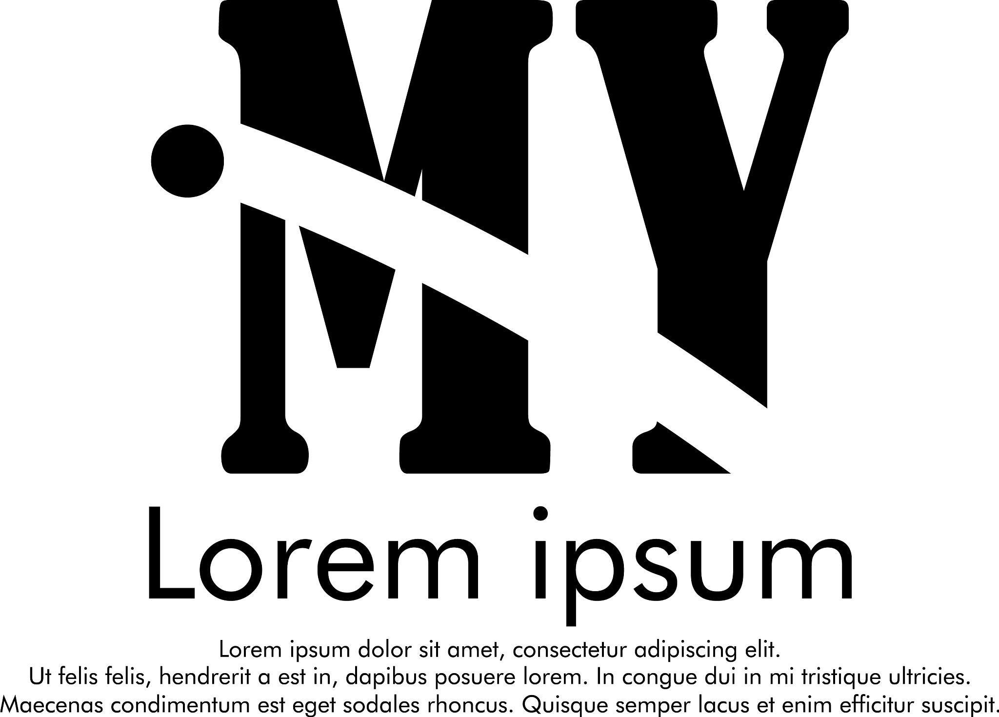 m y my initial abstract logo concept