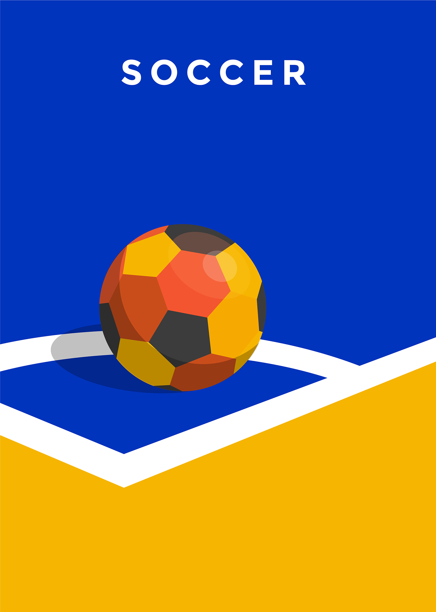 soccer championship posters design