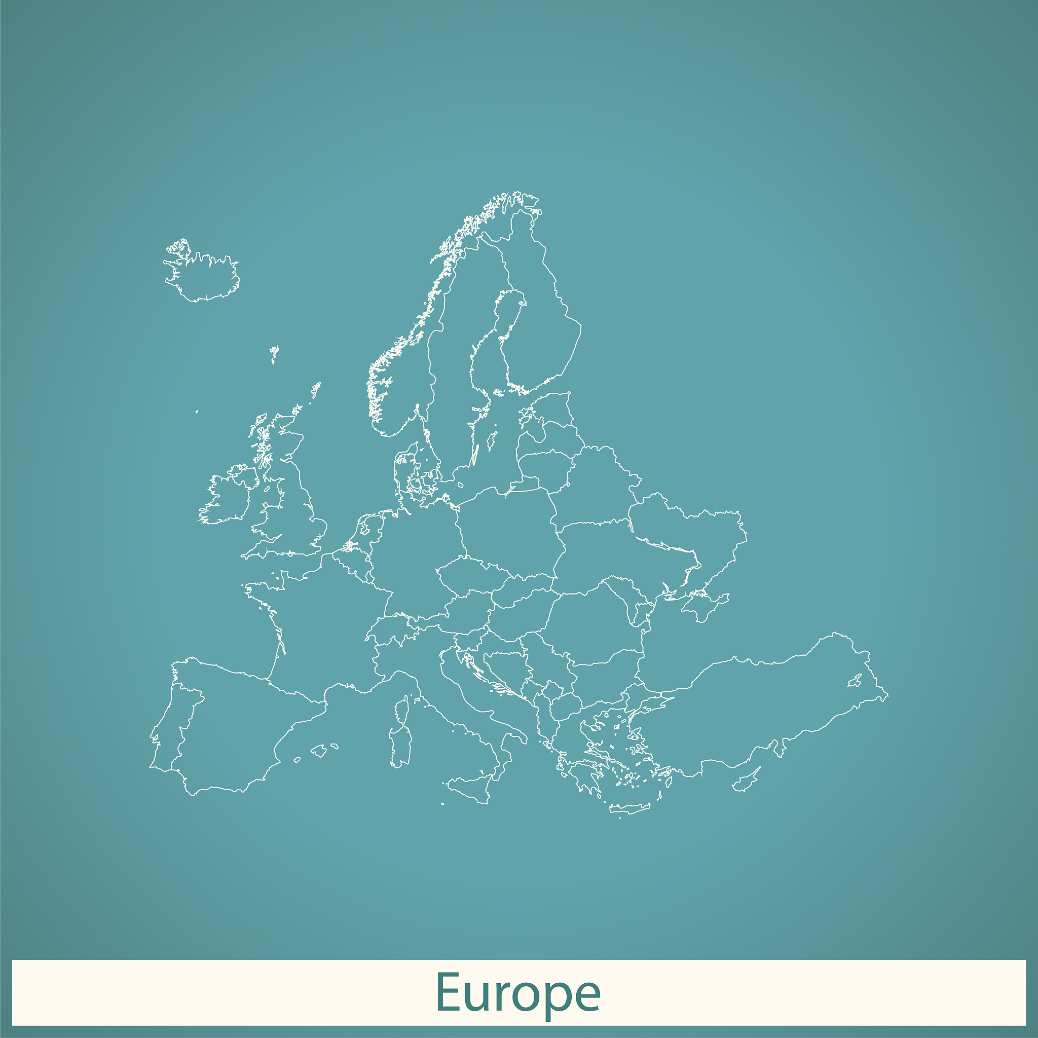 map of europe