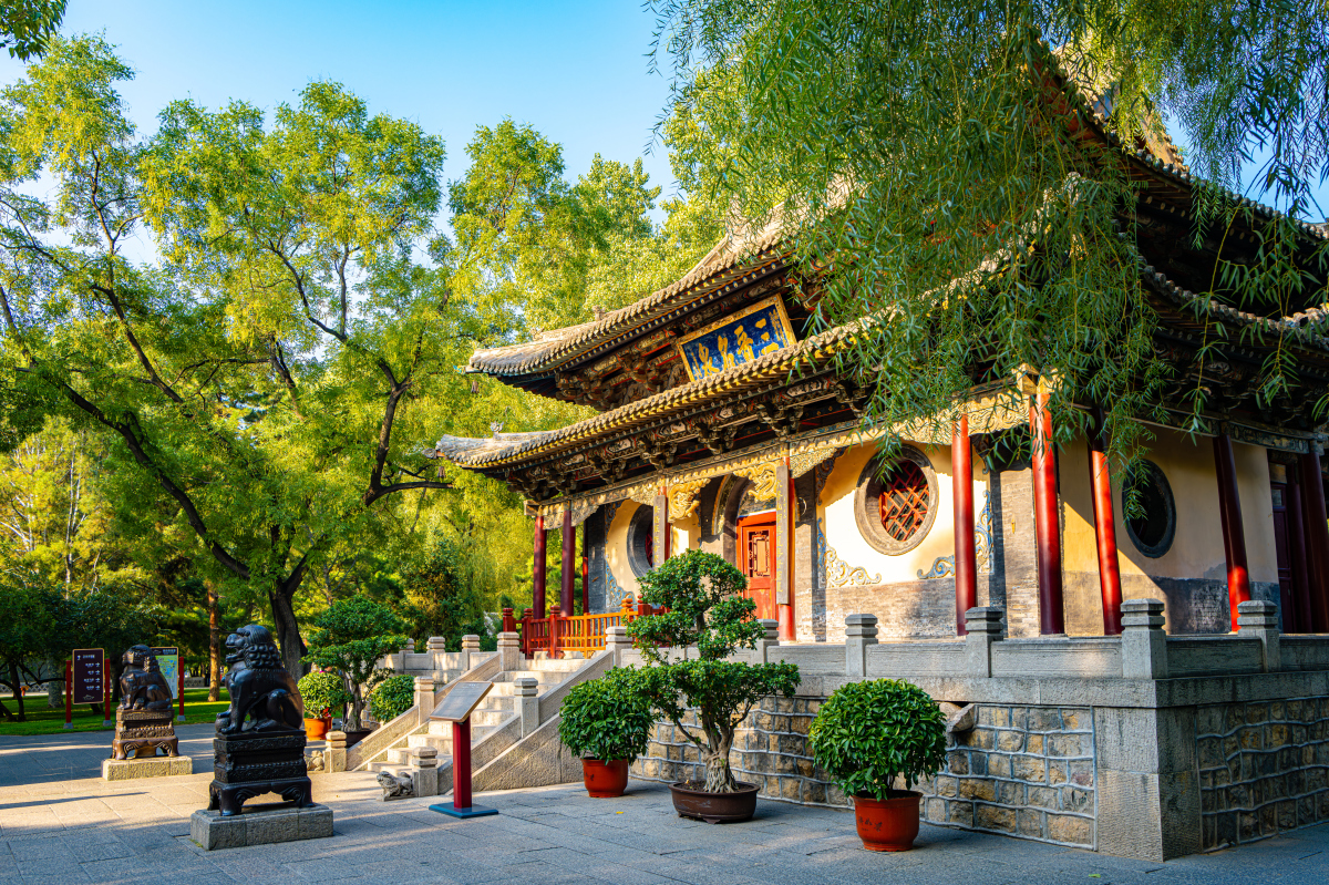 西安广仁寺：唐代古刹，佛教胜地