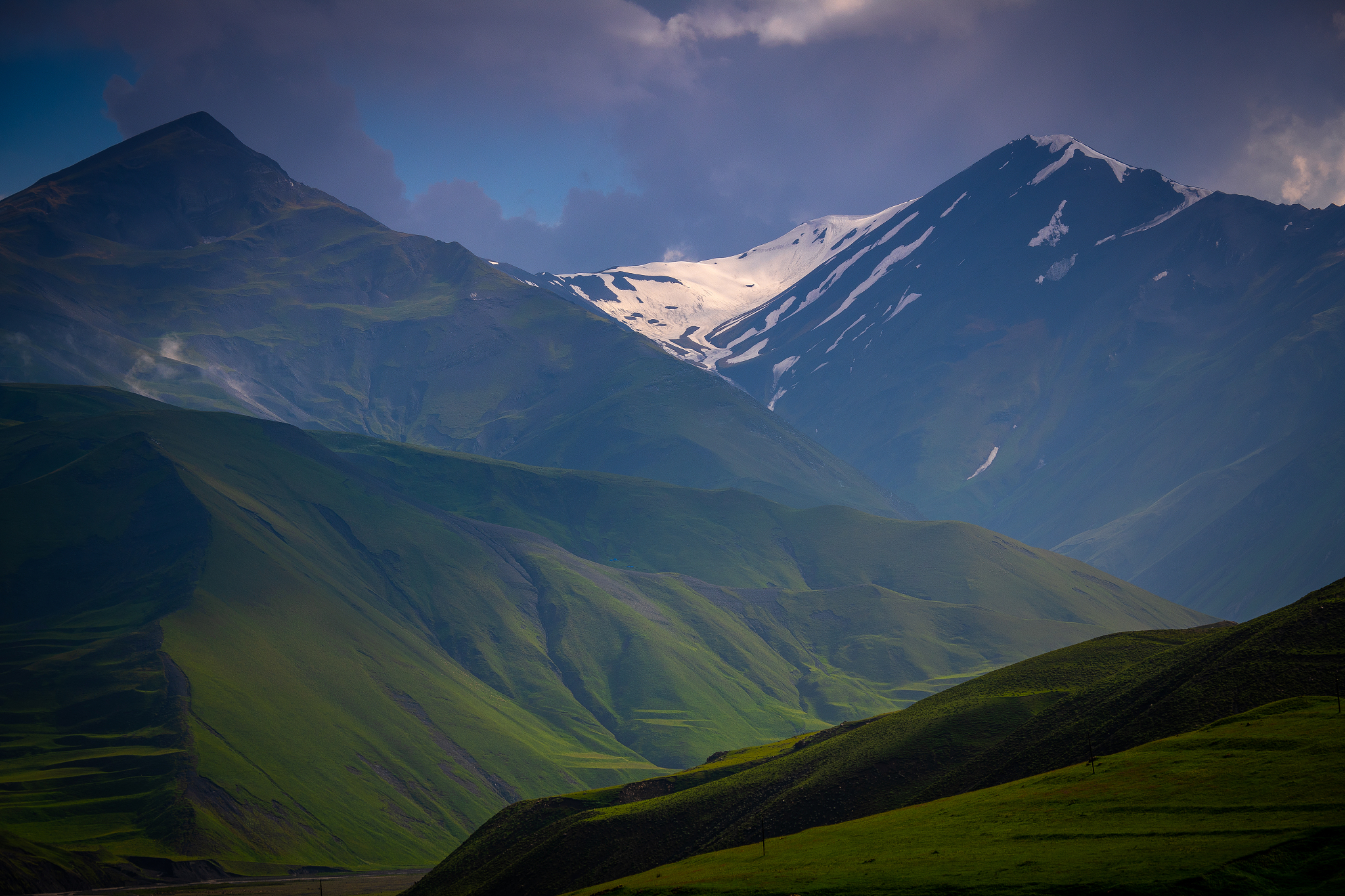 mountains of quba rayon, azerbaijan