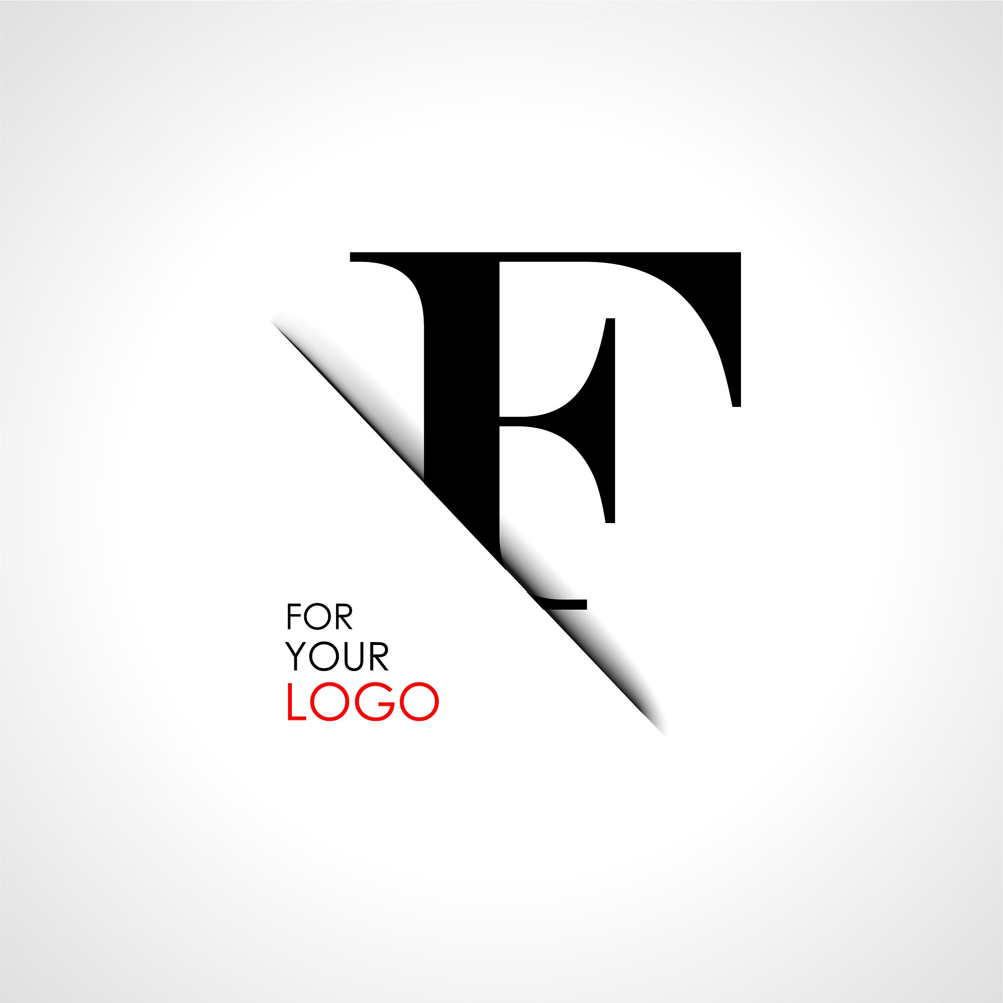 capital f letter is inserted in the paper slot to