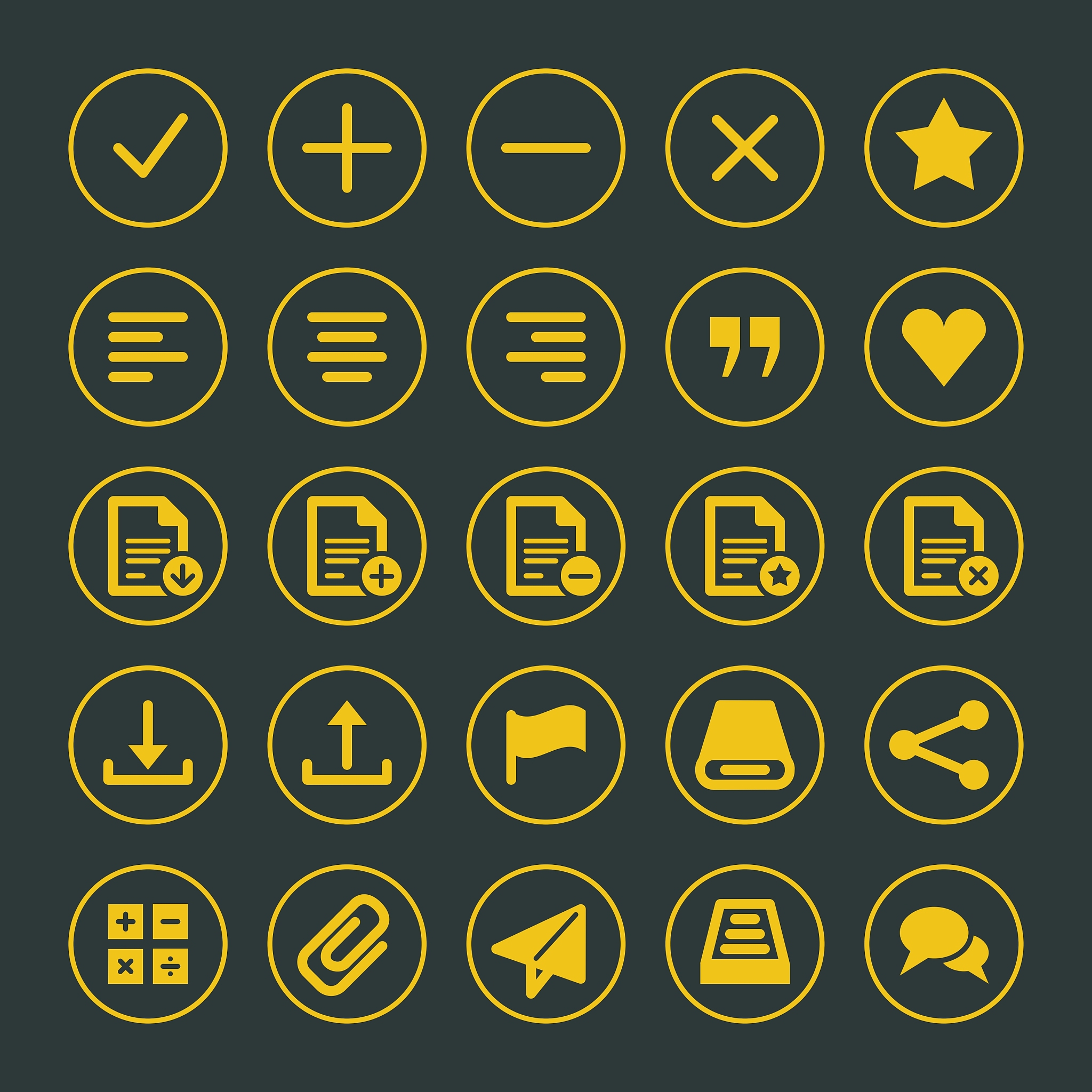 web site icons set design elements for design