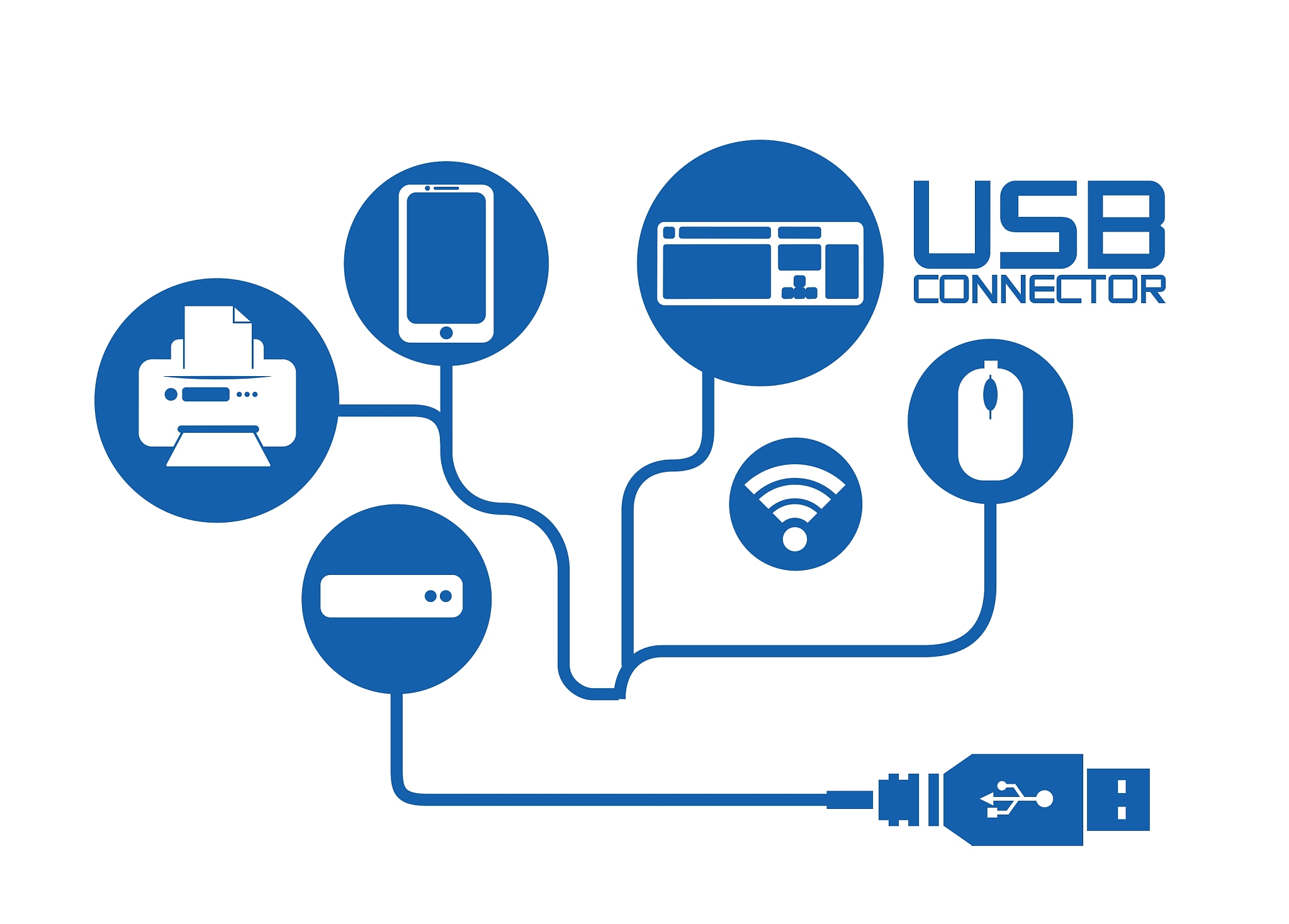 usb icon design