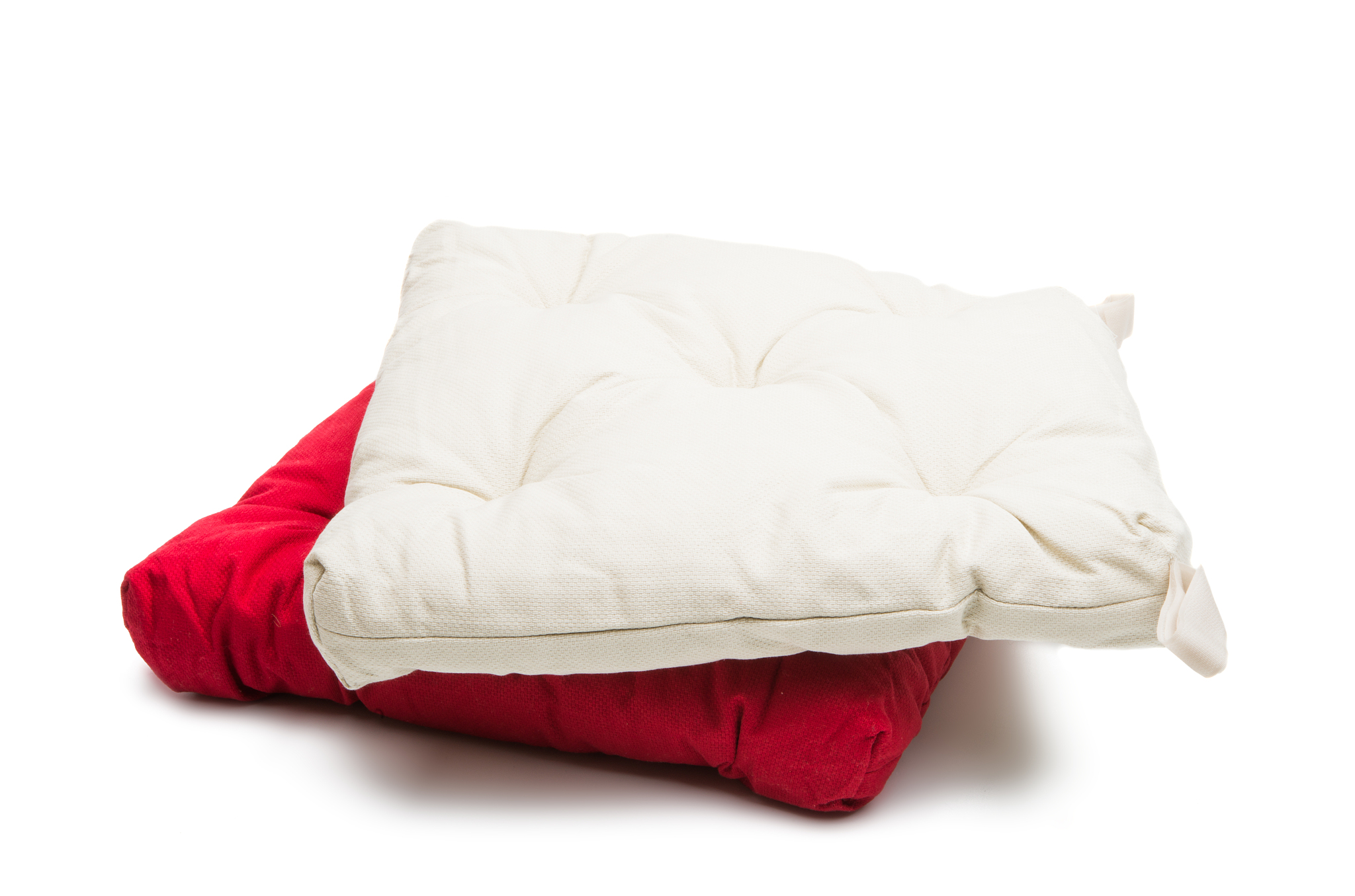 chair cushion puffy isolated