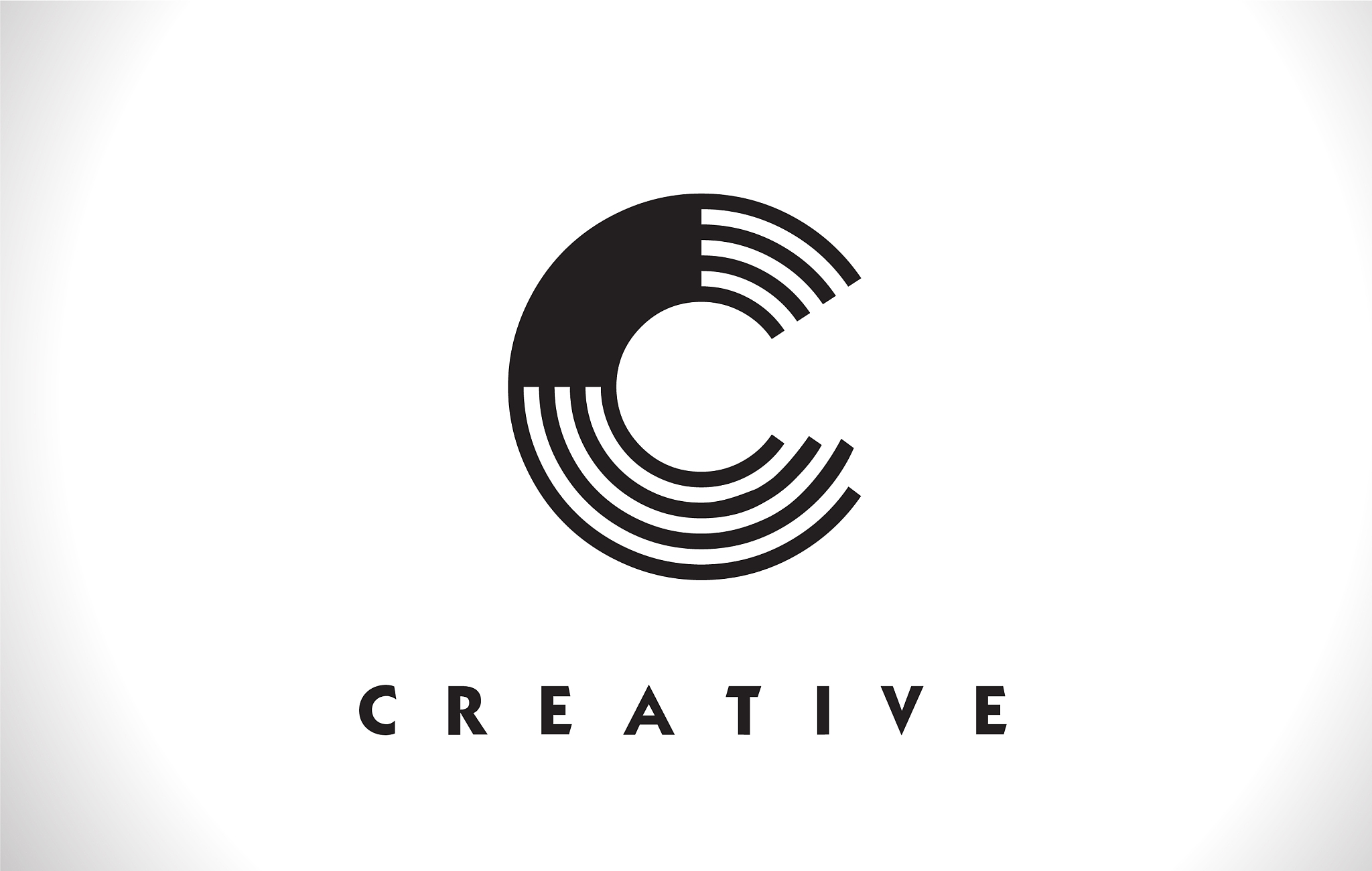 信函,品牌名称,黑色,线条,英文字母<strong>c</strong>,白色,创造力,商务,设计