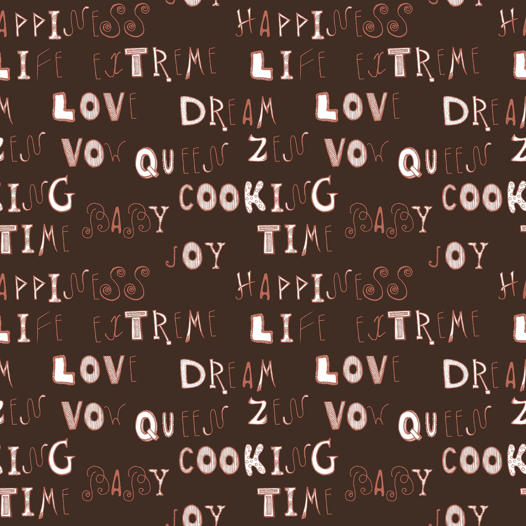 sketch nice words pattern