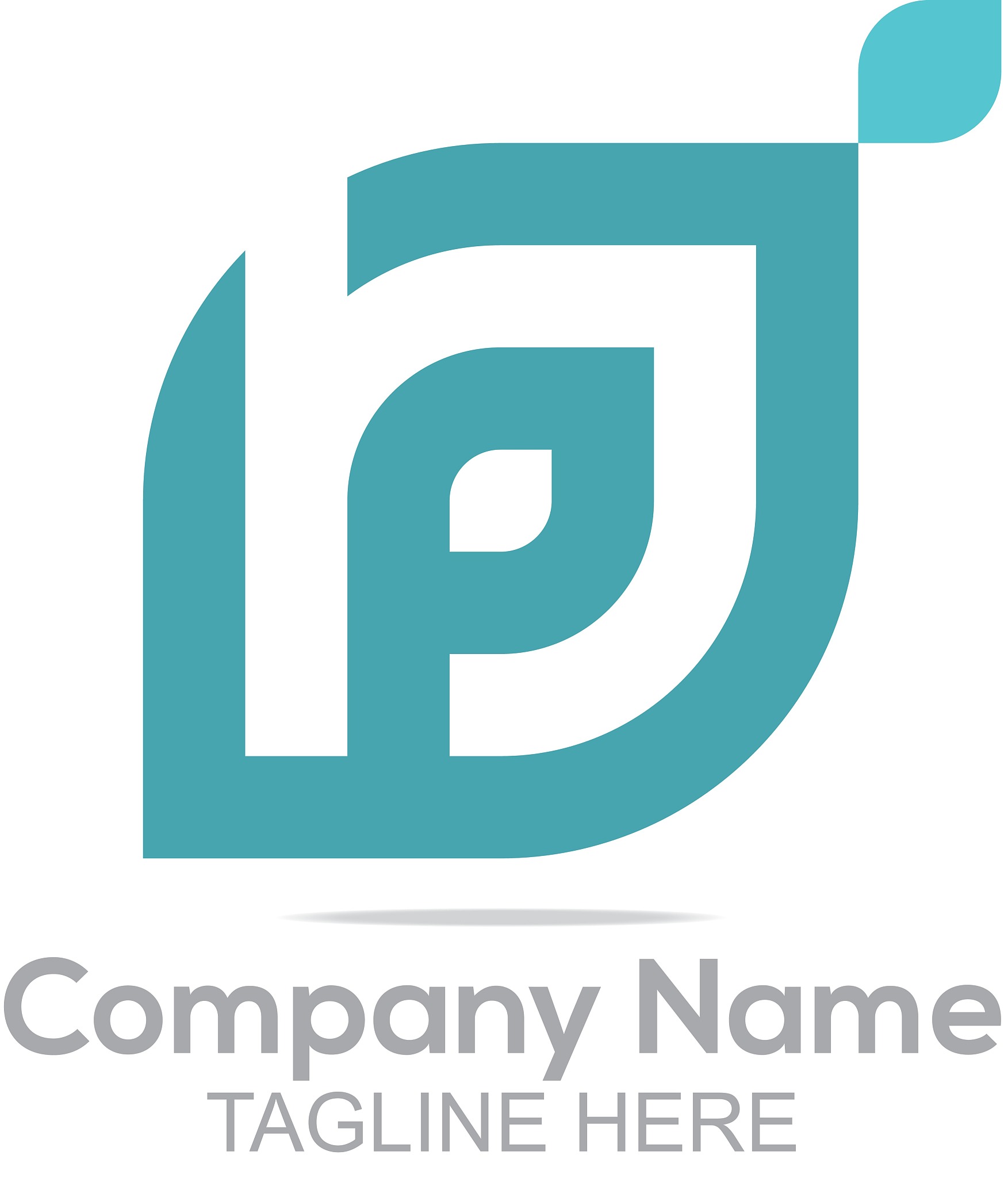 company name letter b shapes