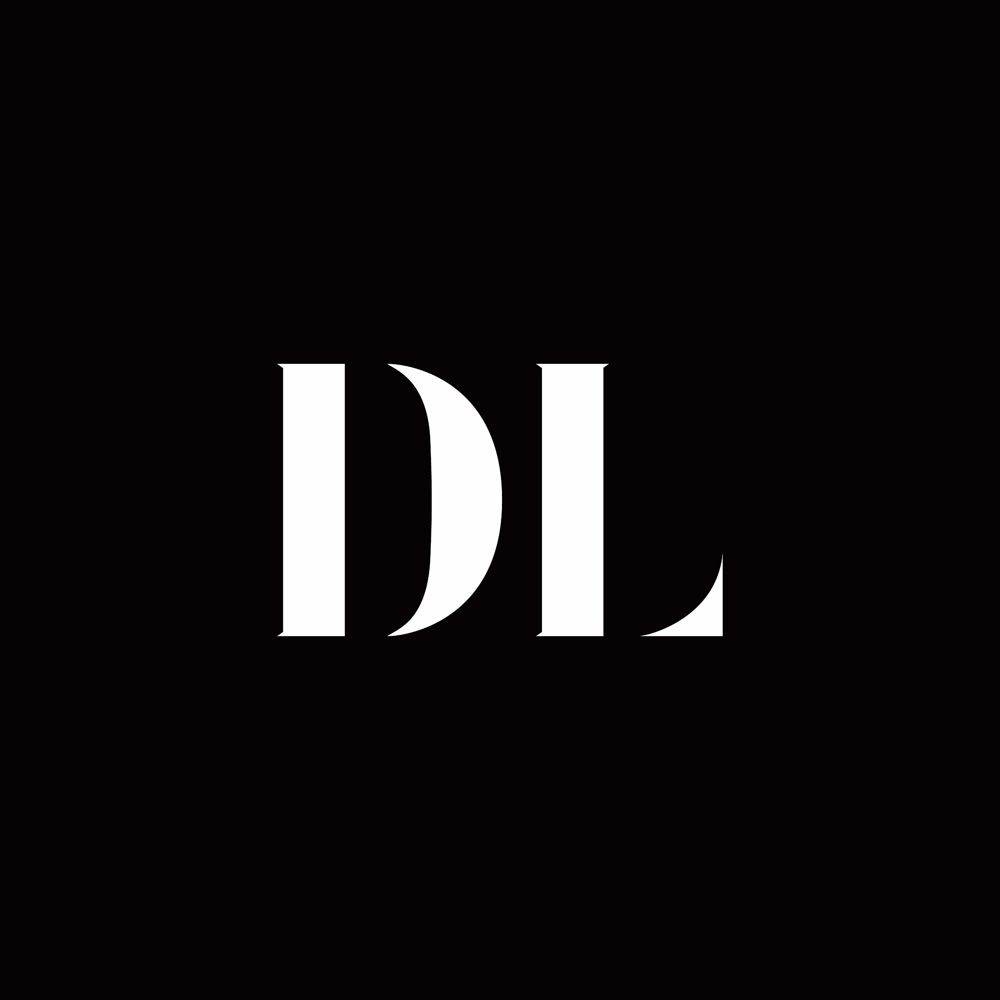 dl logo letter initial logo designs template