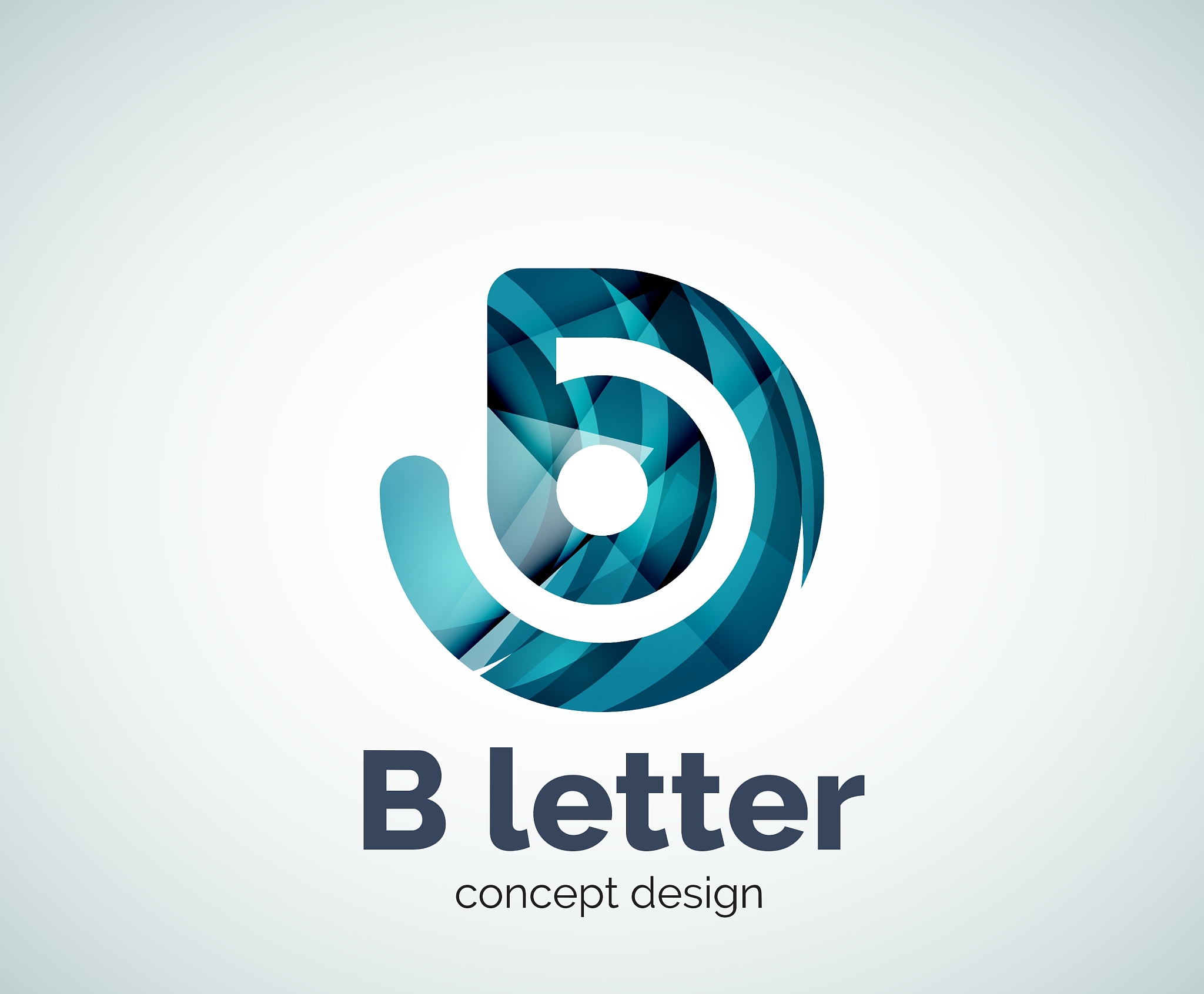 letter concept logo template