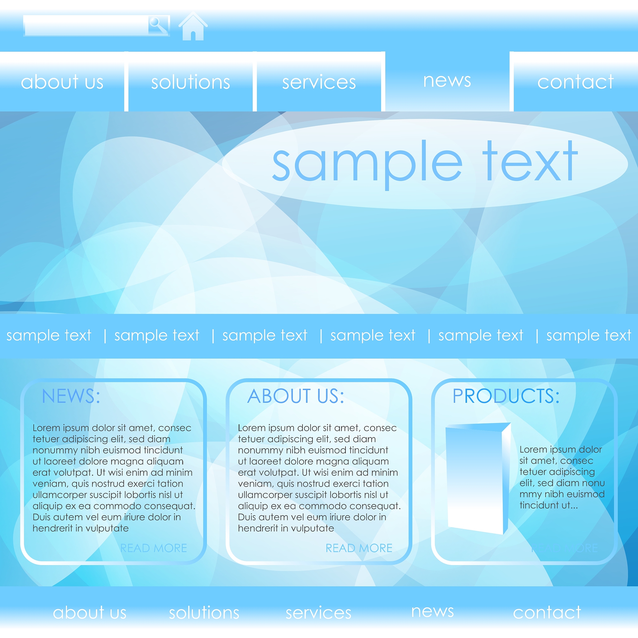 editable website template