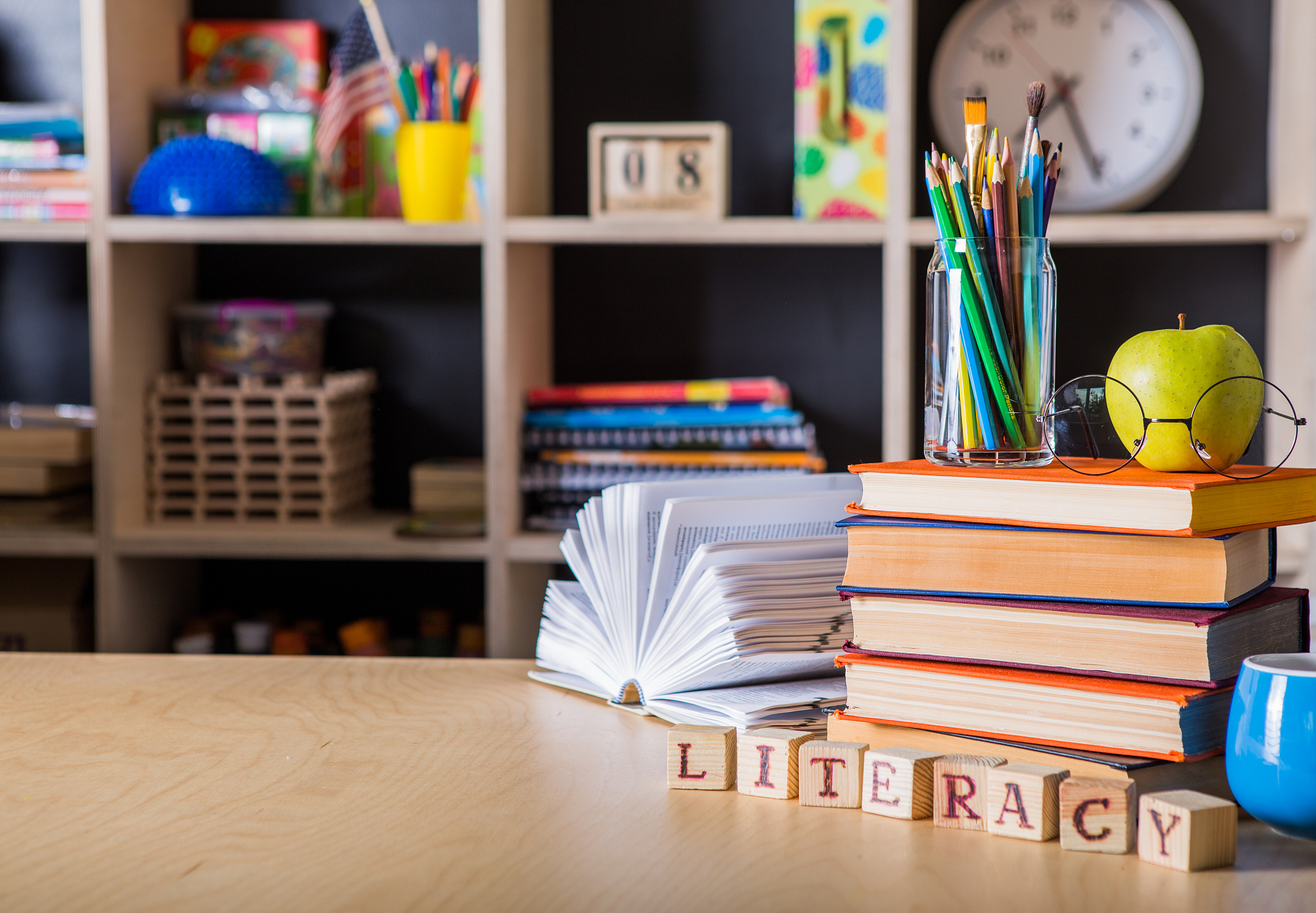back to school, pile of books. school board background, educatio