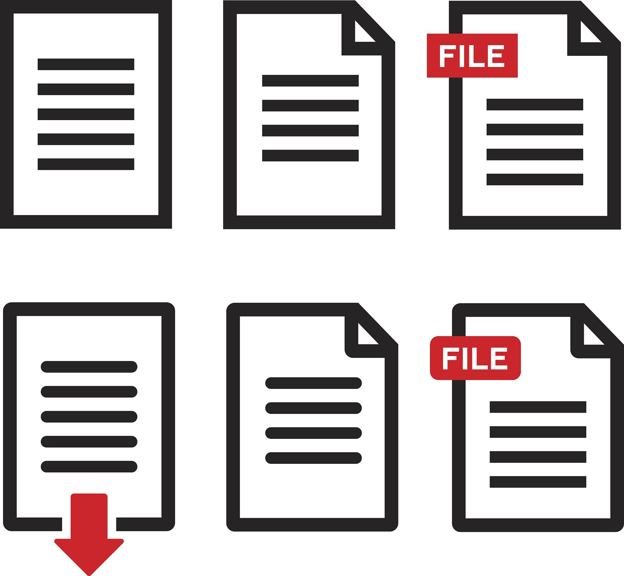 file download icon. document text, symbol web format information
