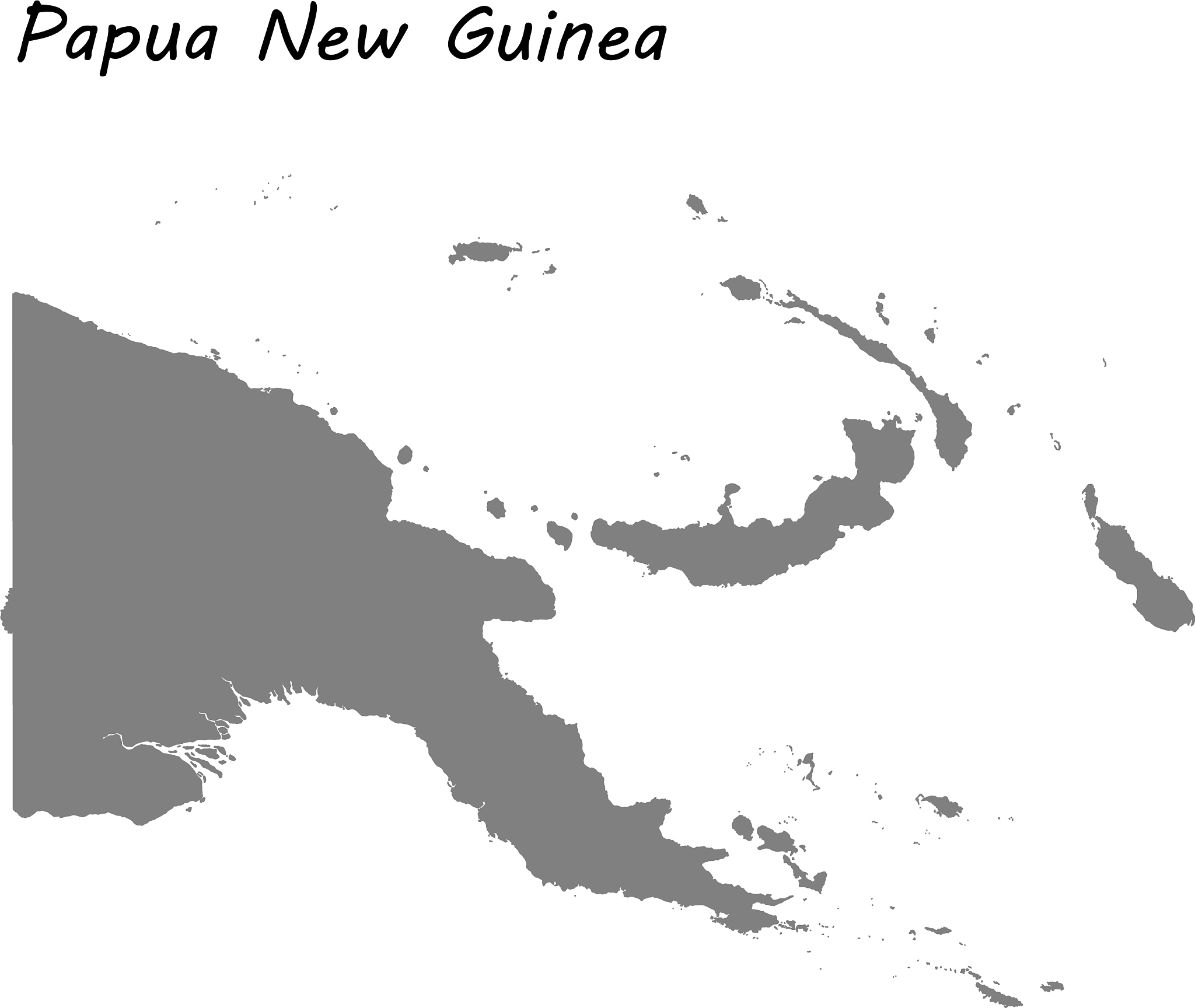 high quality map
