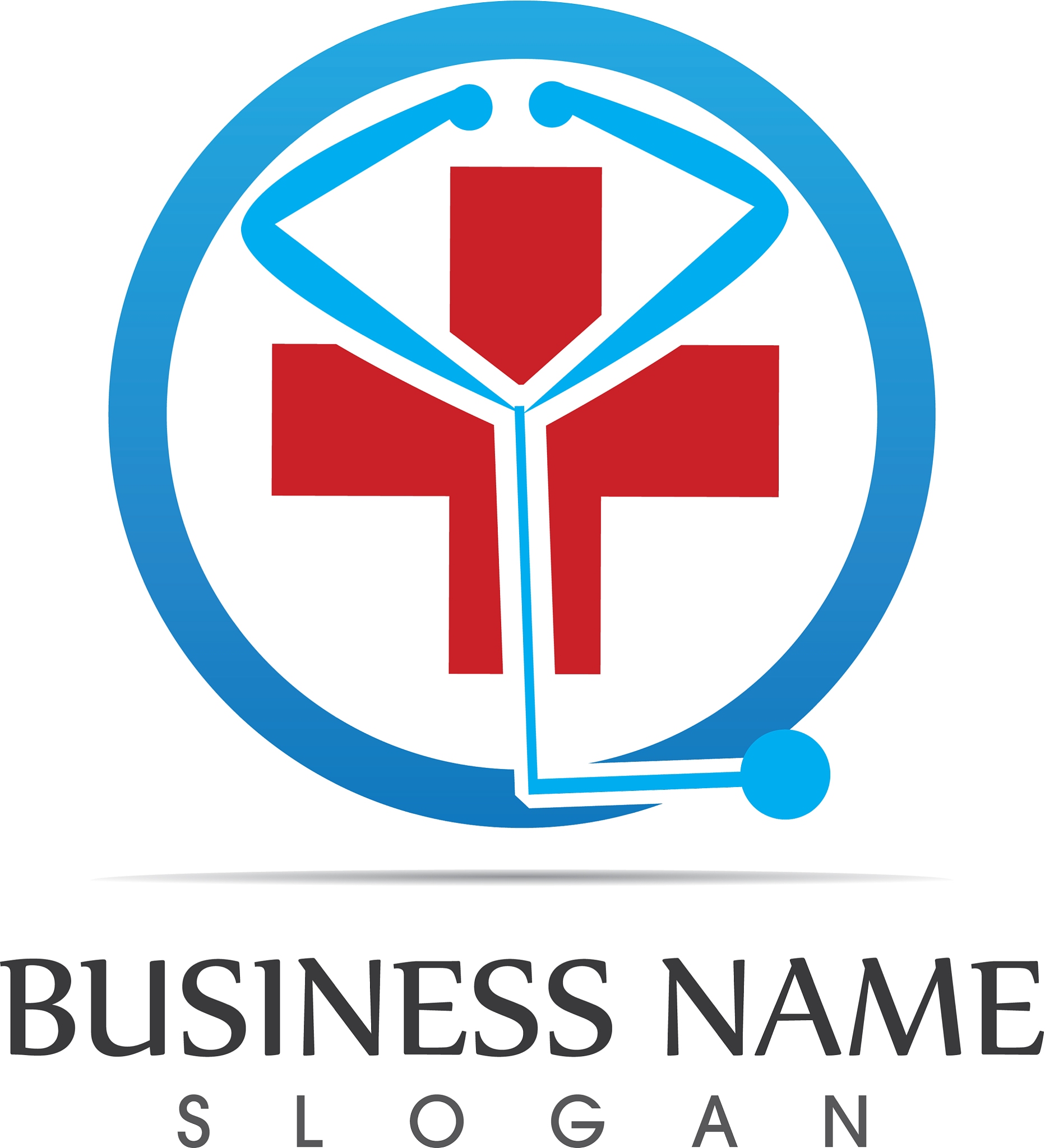 medicine health logo template