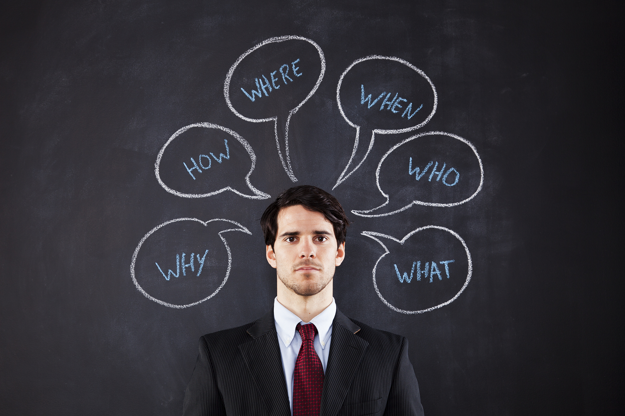 businessman questions