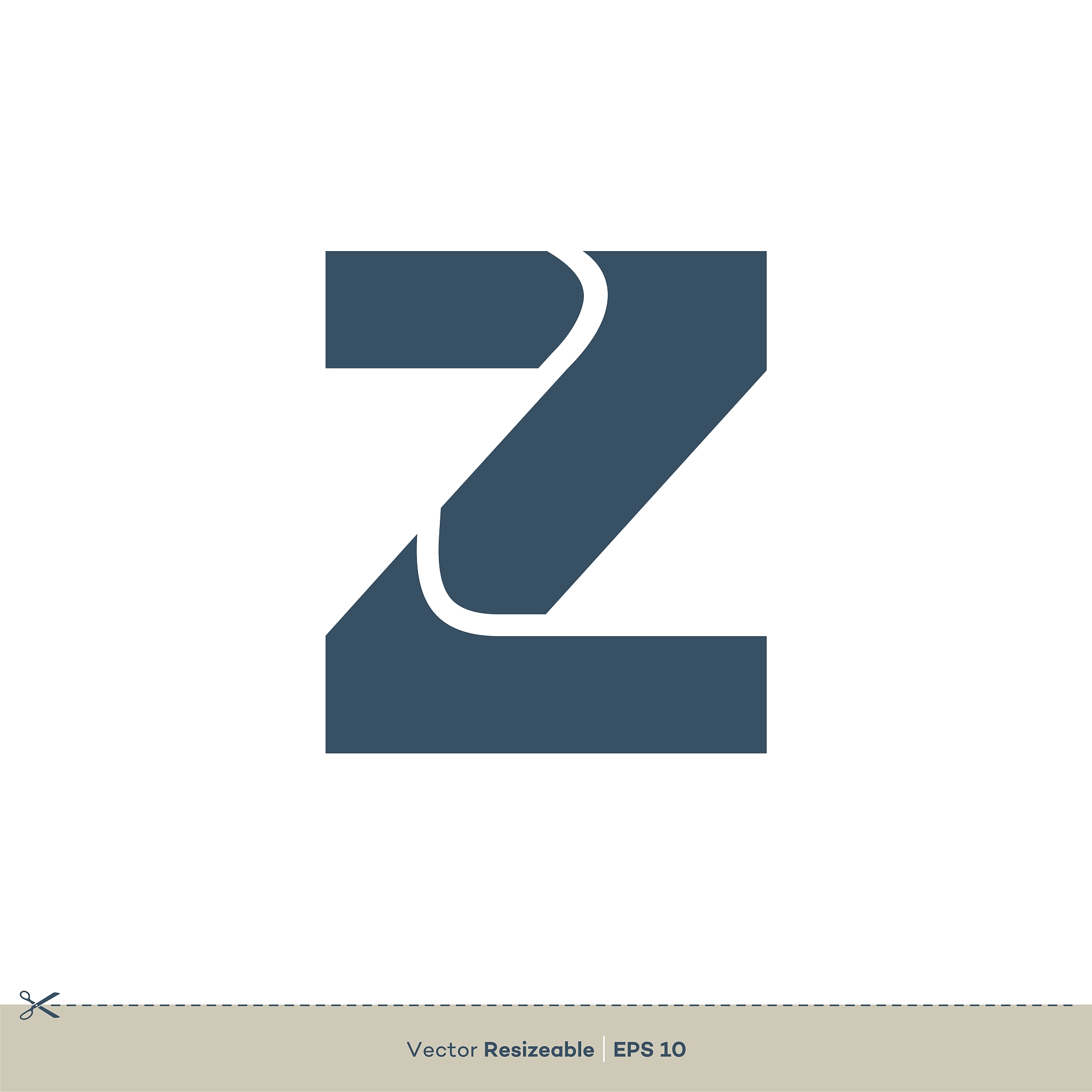 z letter logo template illustration design. vector eps 10.