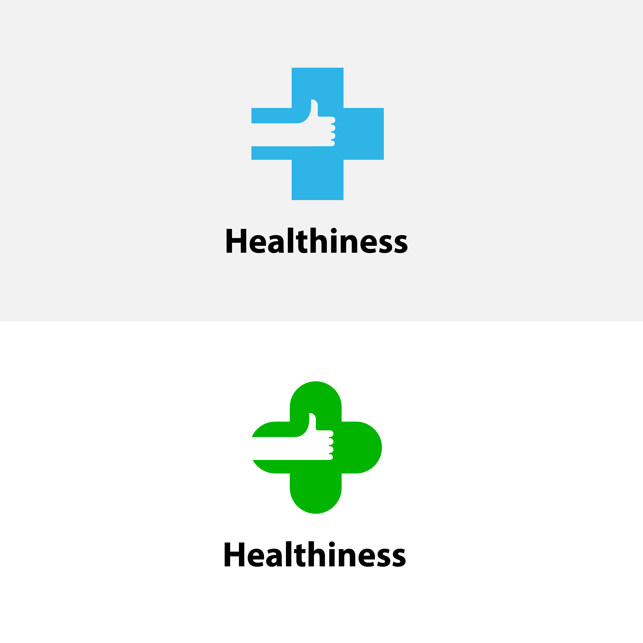 medical cross amp hand iconmedical center logo