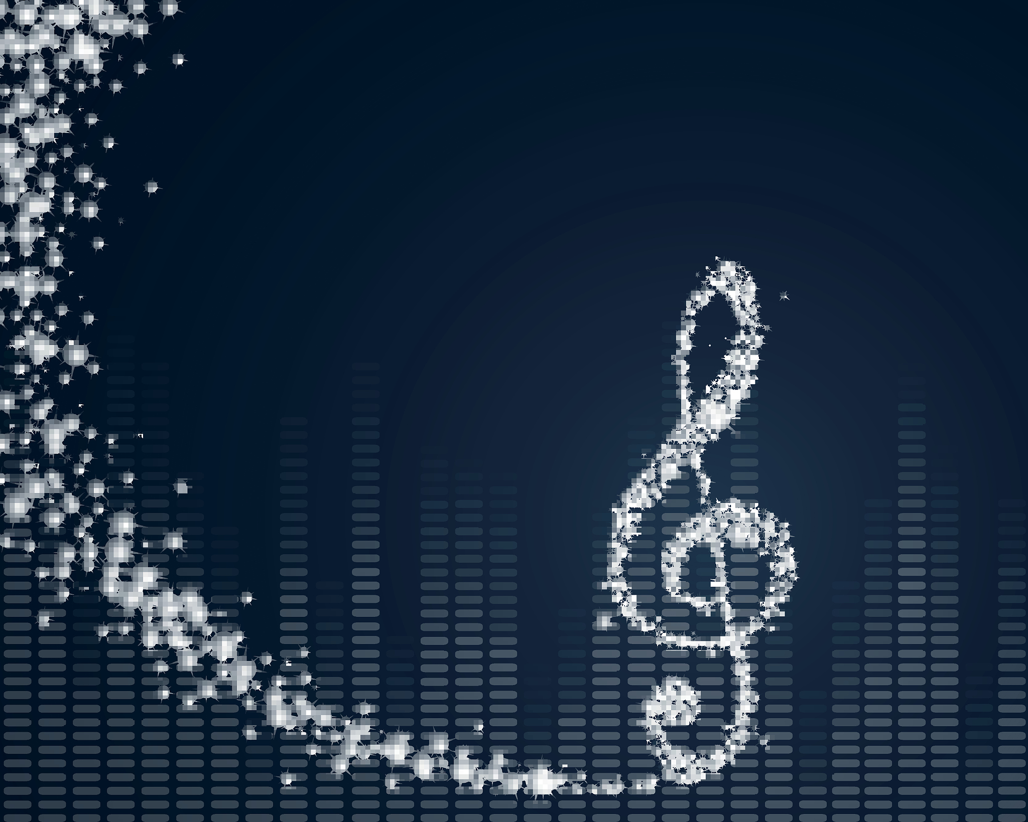 vector abstract music design