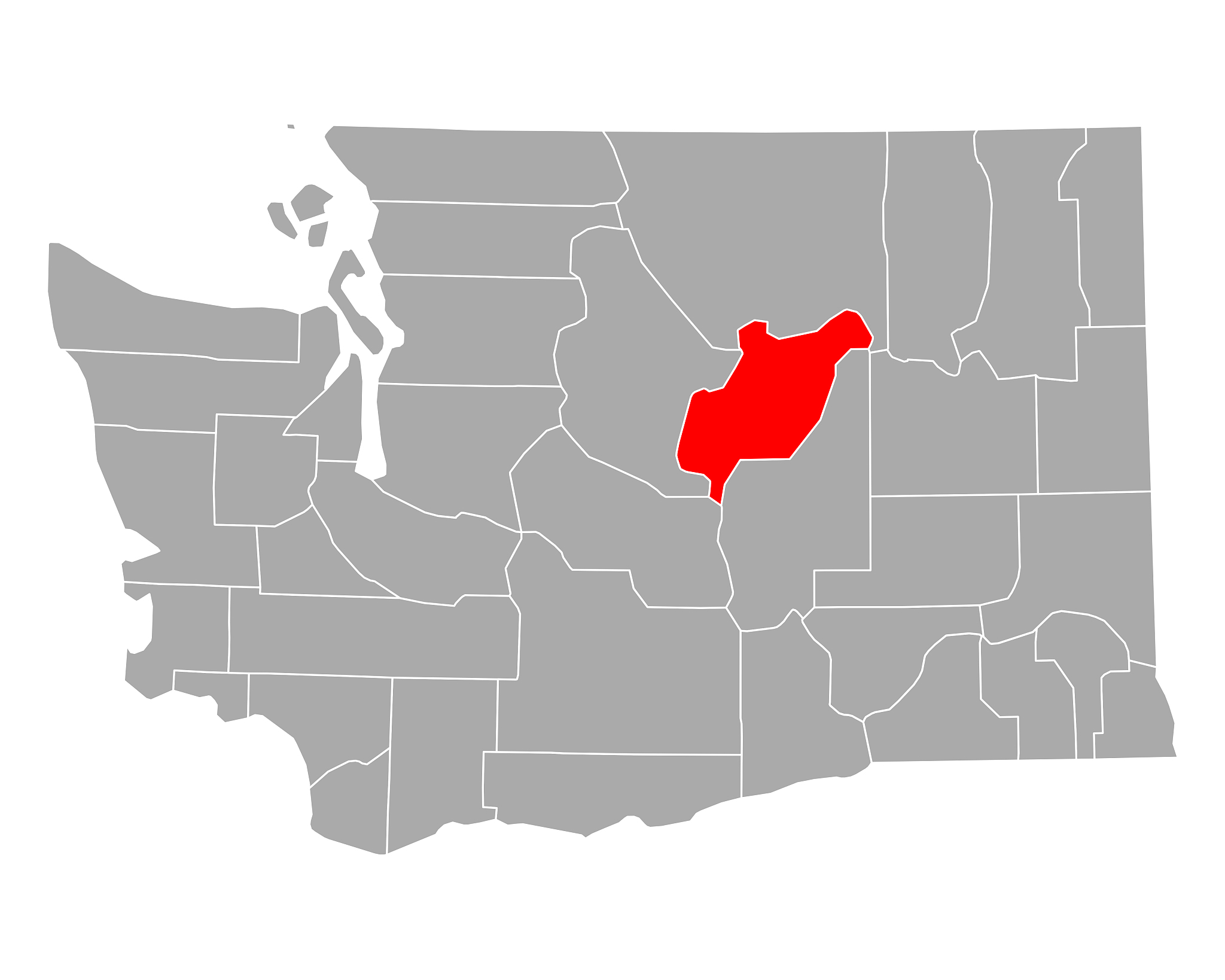 map of douglas in washington