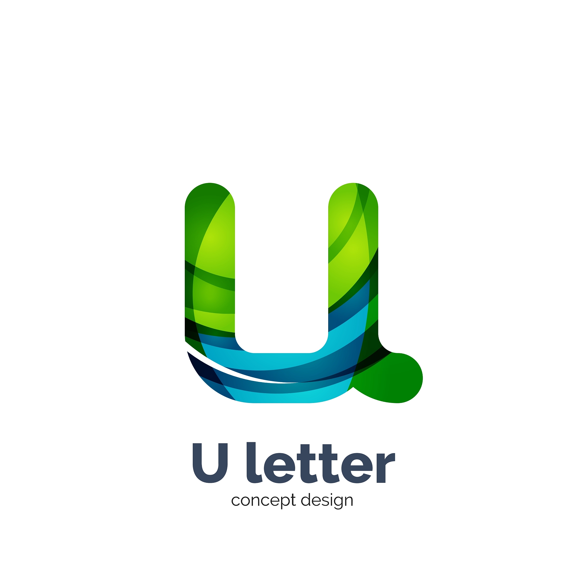 letter u logo