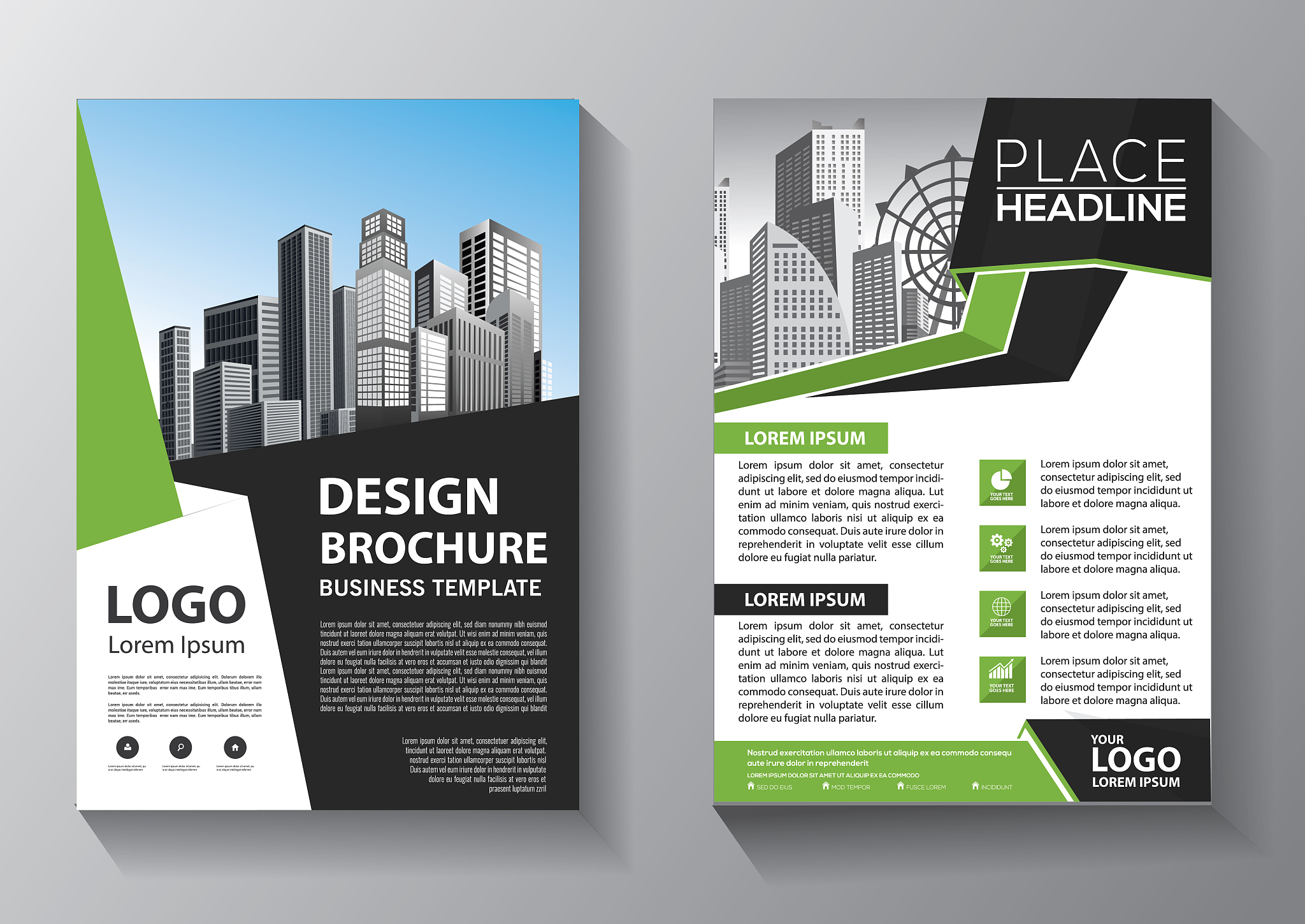brochure design, cover modern layout, annual report, poster, fly