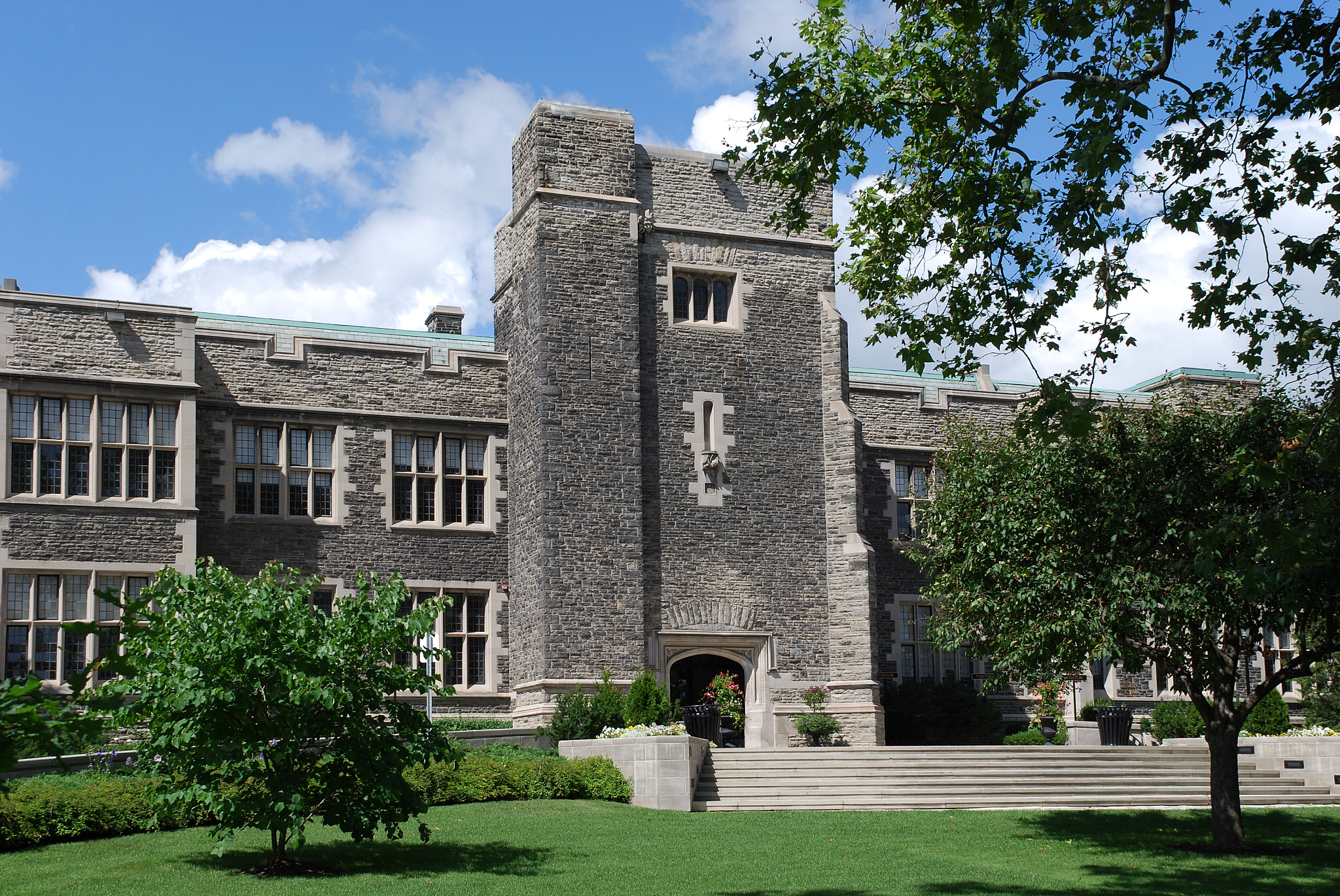 gothic style high school