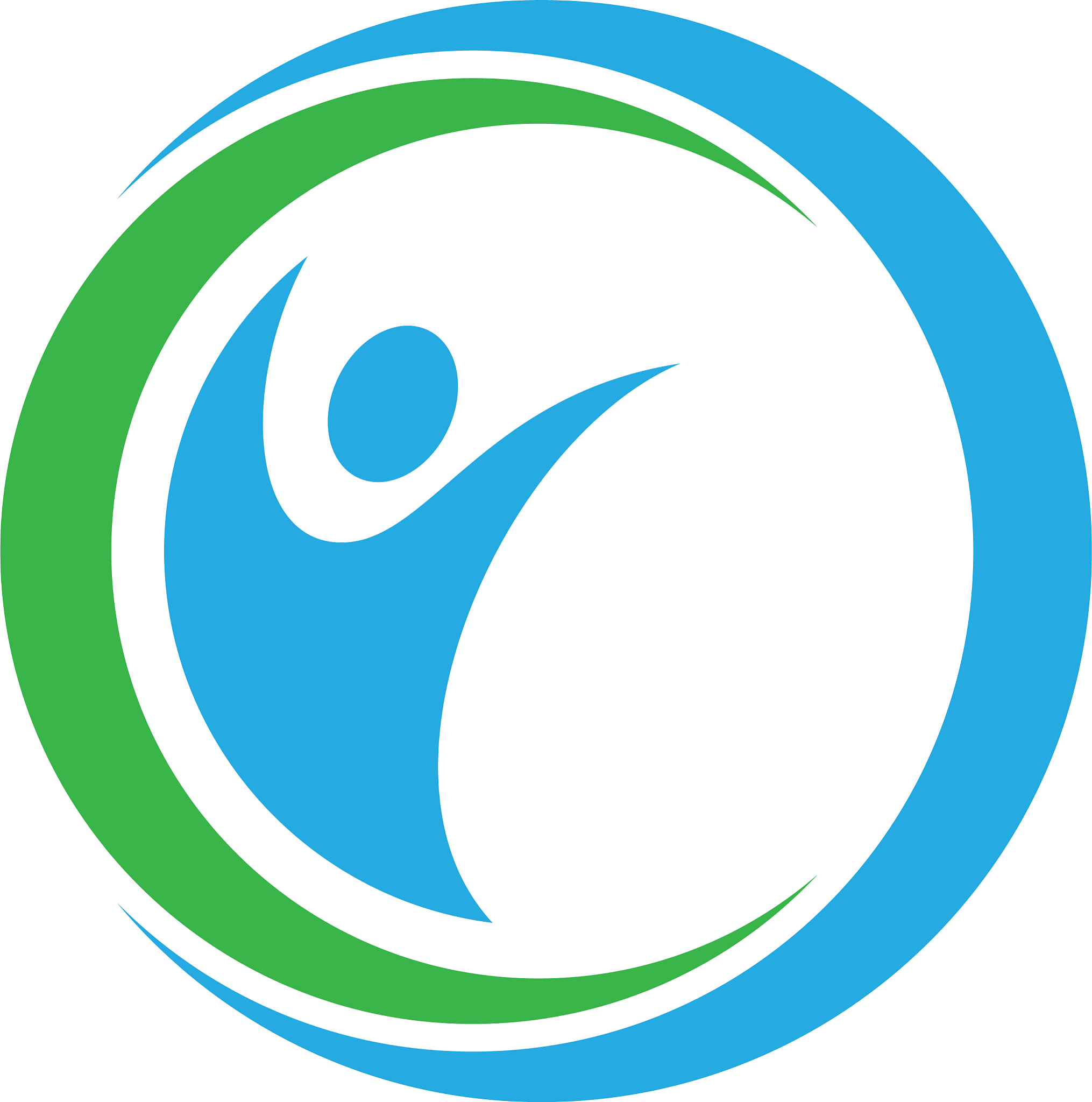 circle human logo image
