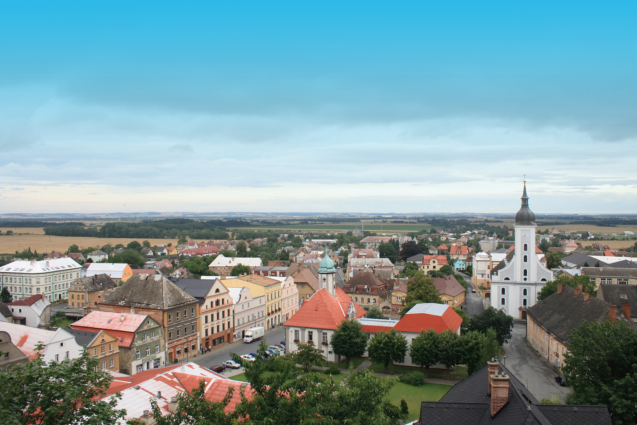 czech small city named javornik