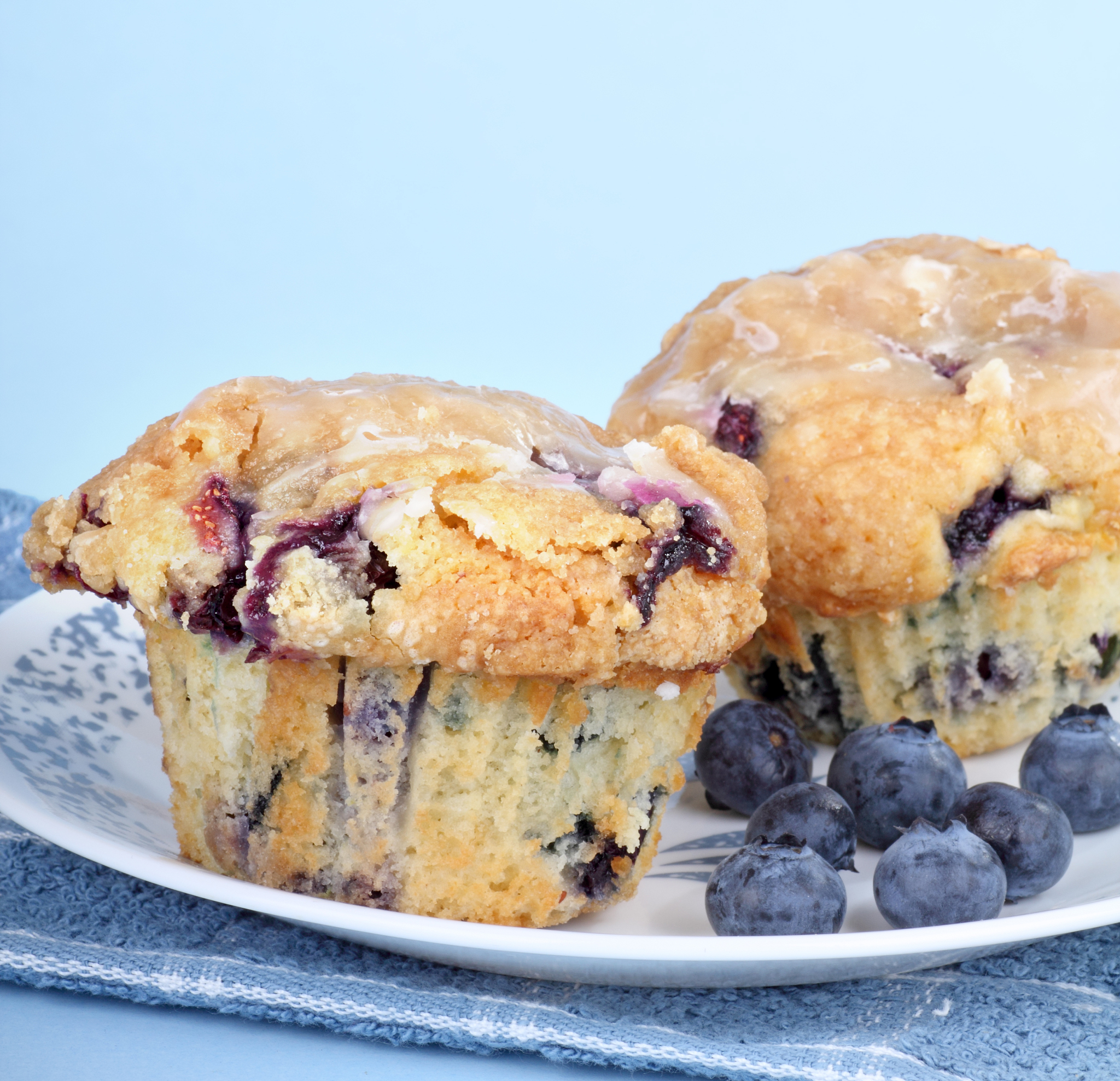 blueberry muffins