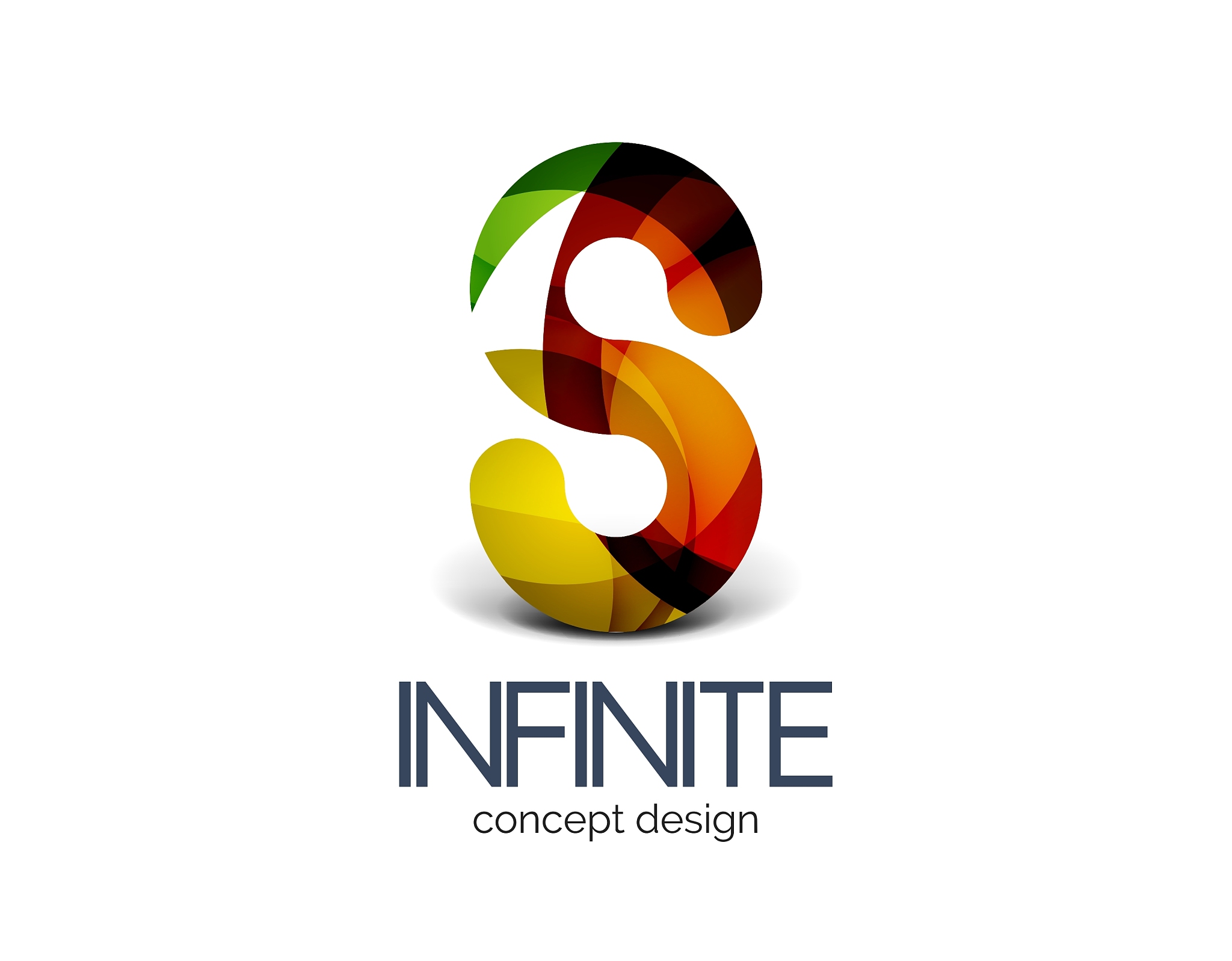 infinity business logo concept