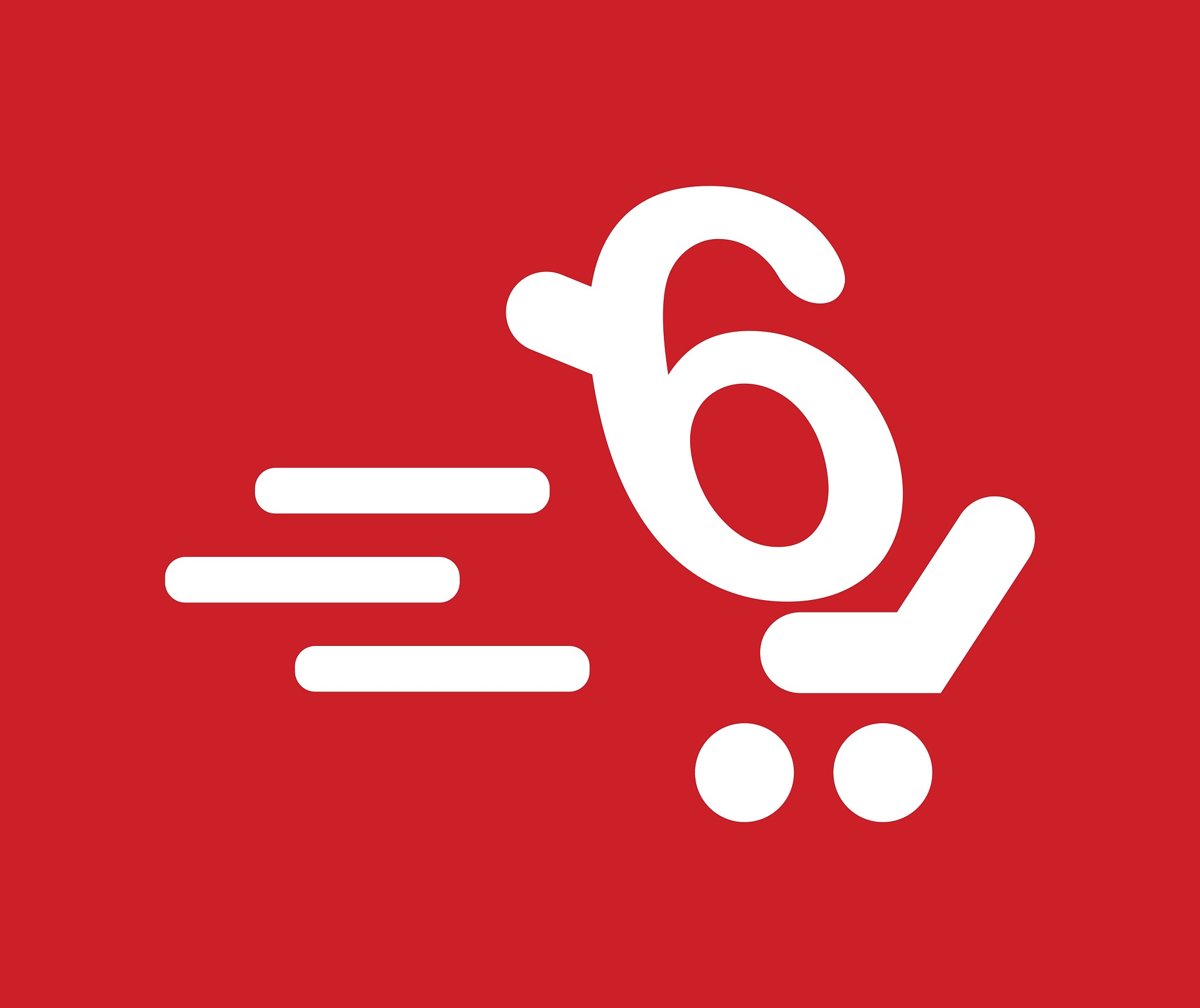 shopping cart icon for 6