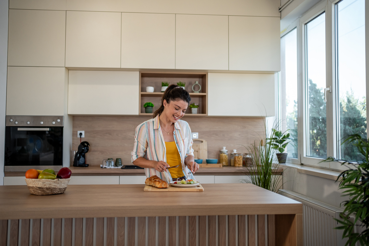 The Table lists recently sold houses in the neighbourhood The selling prices and improvements the house had at the time of improvements are shown For example the first house in the table sold for $181