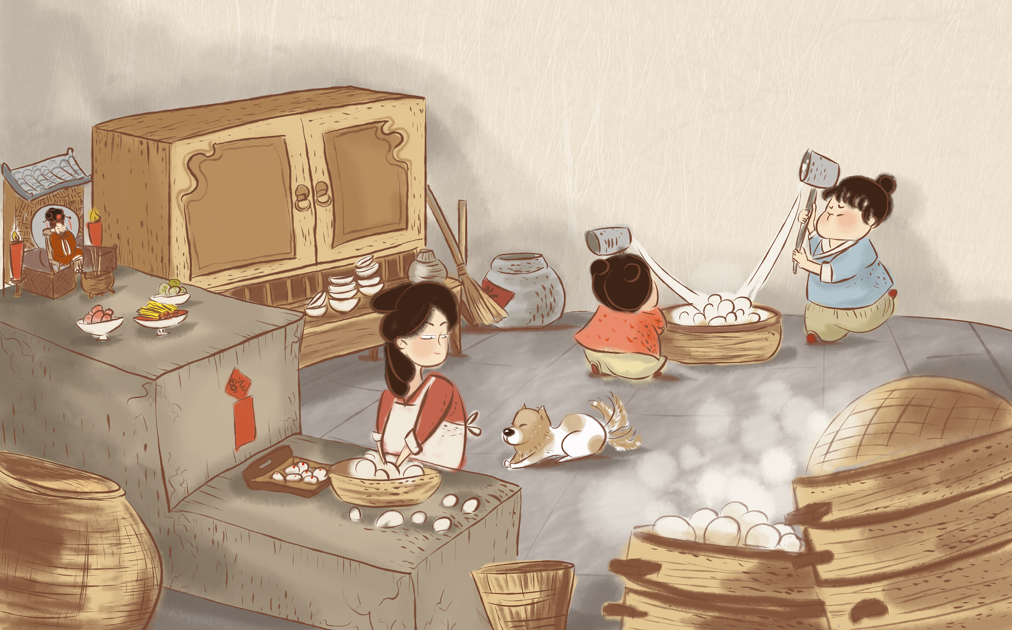 童年的馒头主要内容