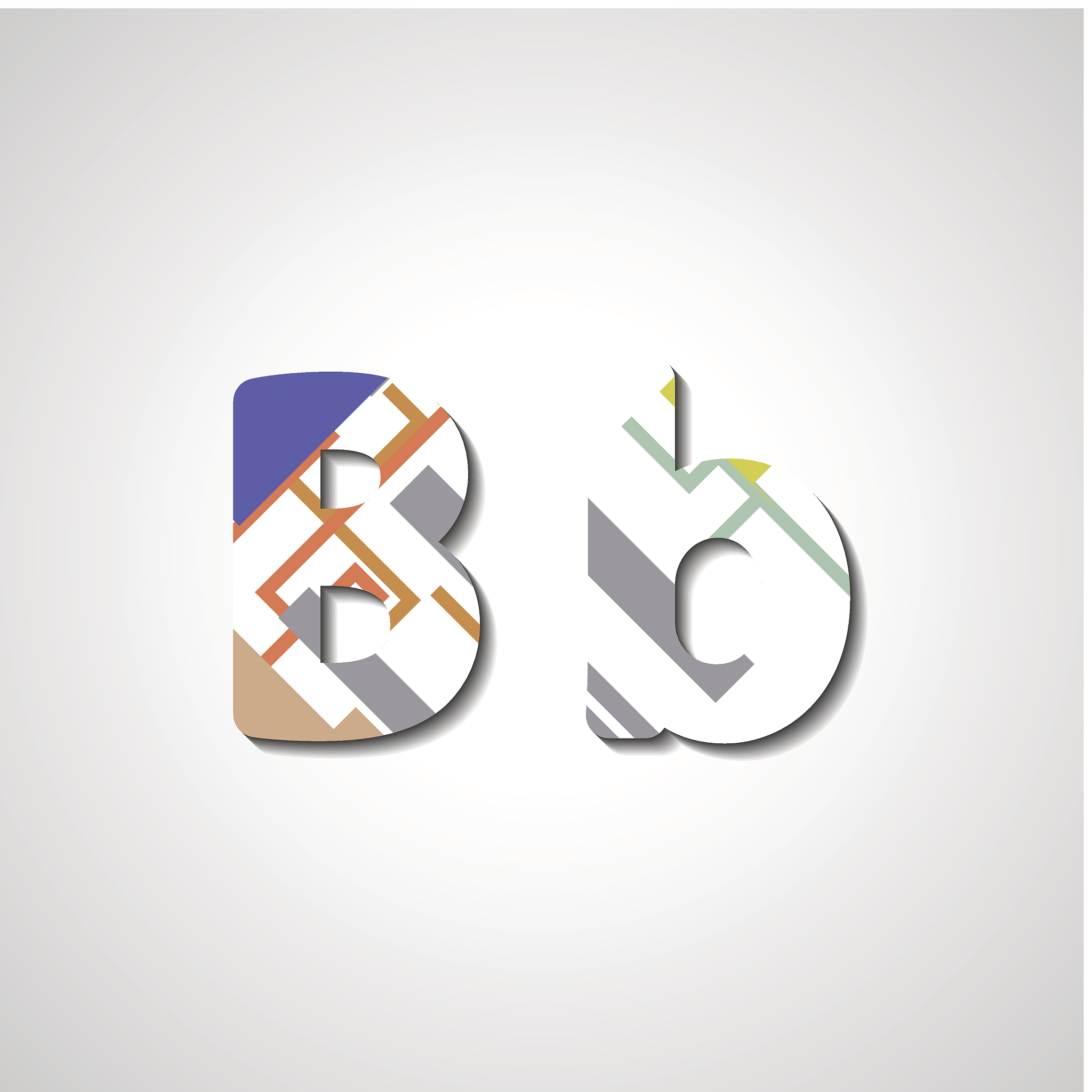 colorful letter alphabet