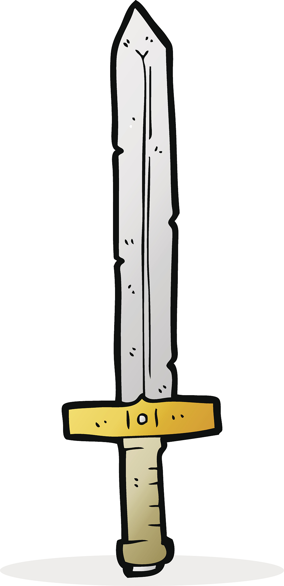 cartoon sword